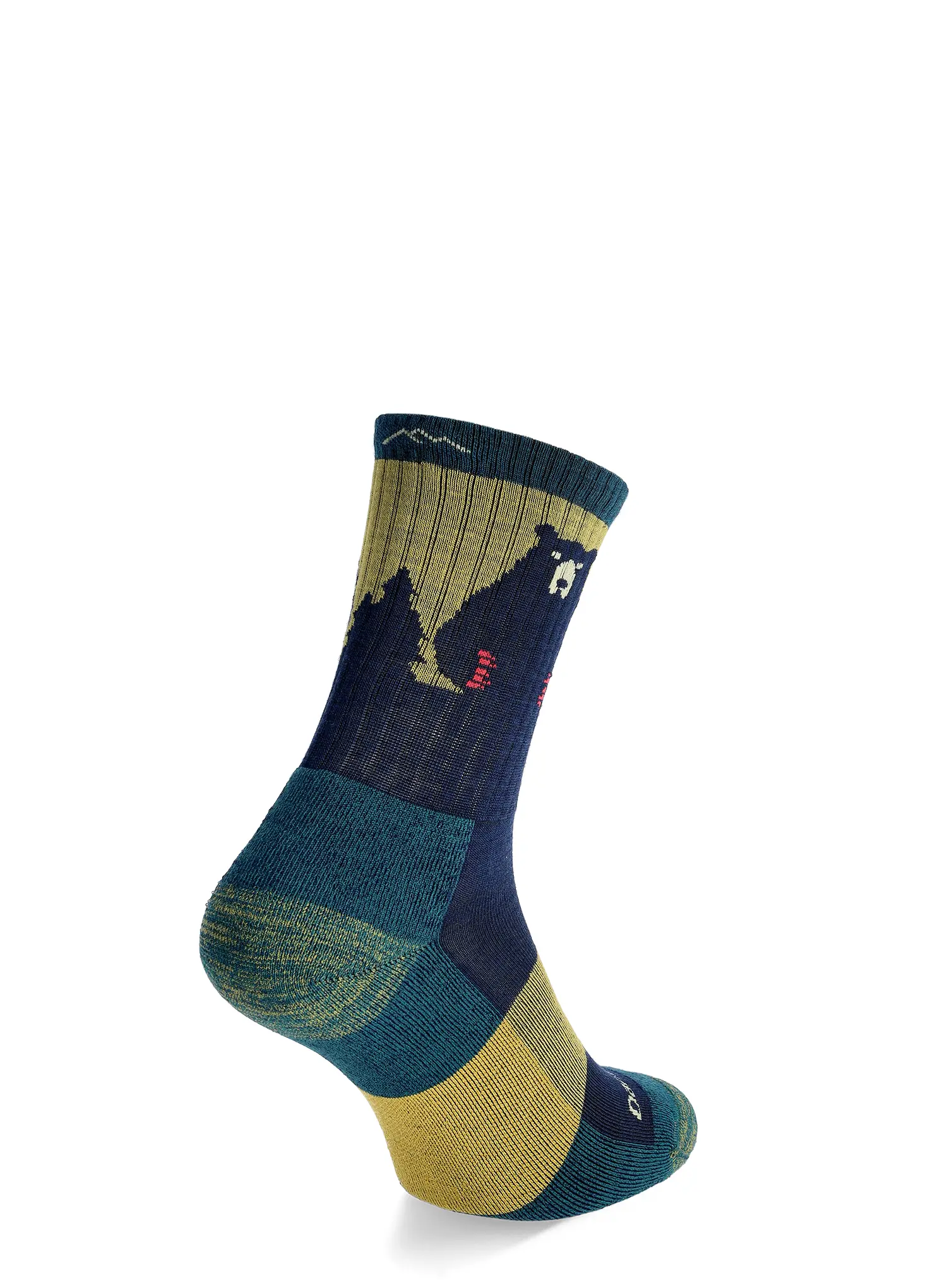 Носки трекінгові жіночі Darn Tough Bear Town Micro Crew Lightweight - dark teal