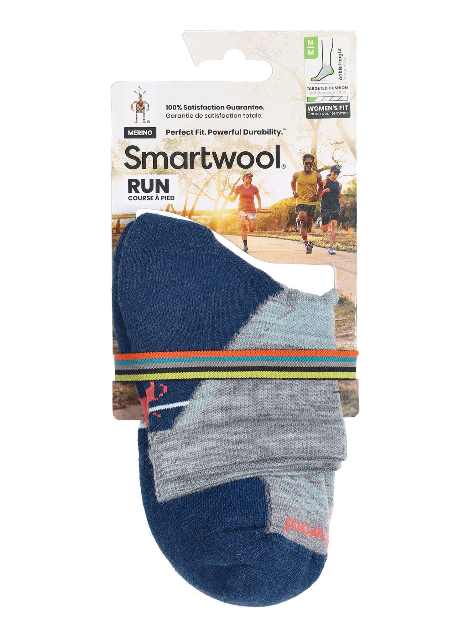Носки жіночі Smartwool Run Targeted Cushion Ankle Socks - light gray