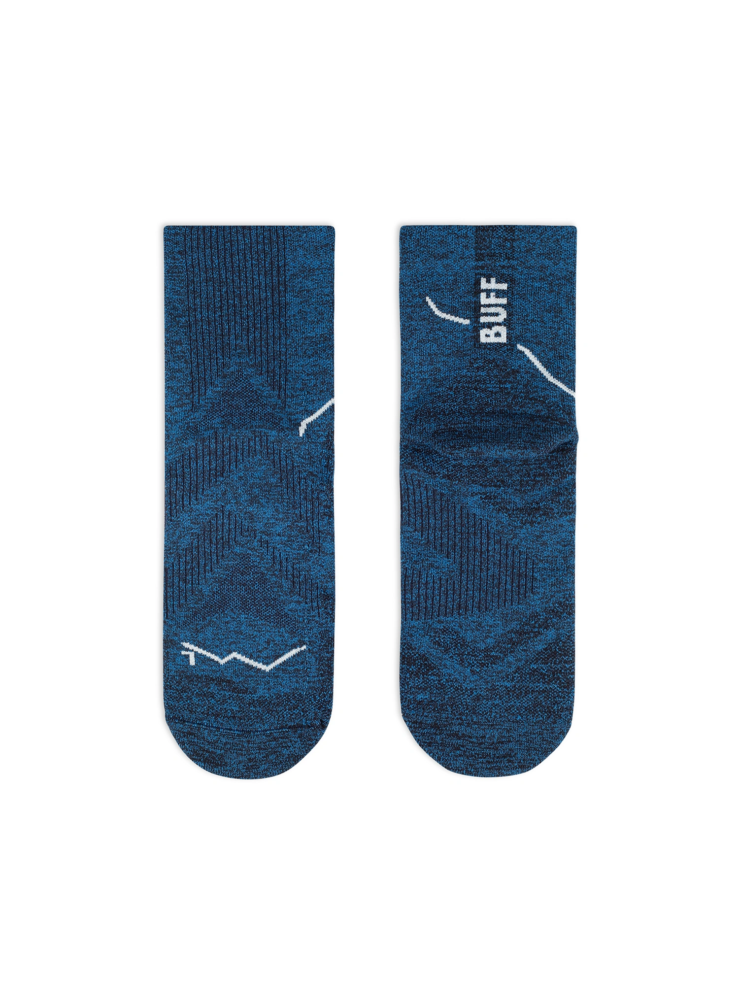 Шкарпетки для бігу Buff Dryflx Quarter Sock DQ - blue