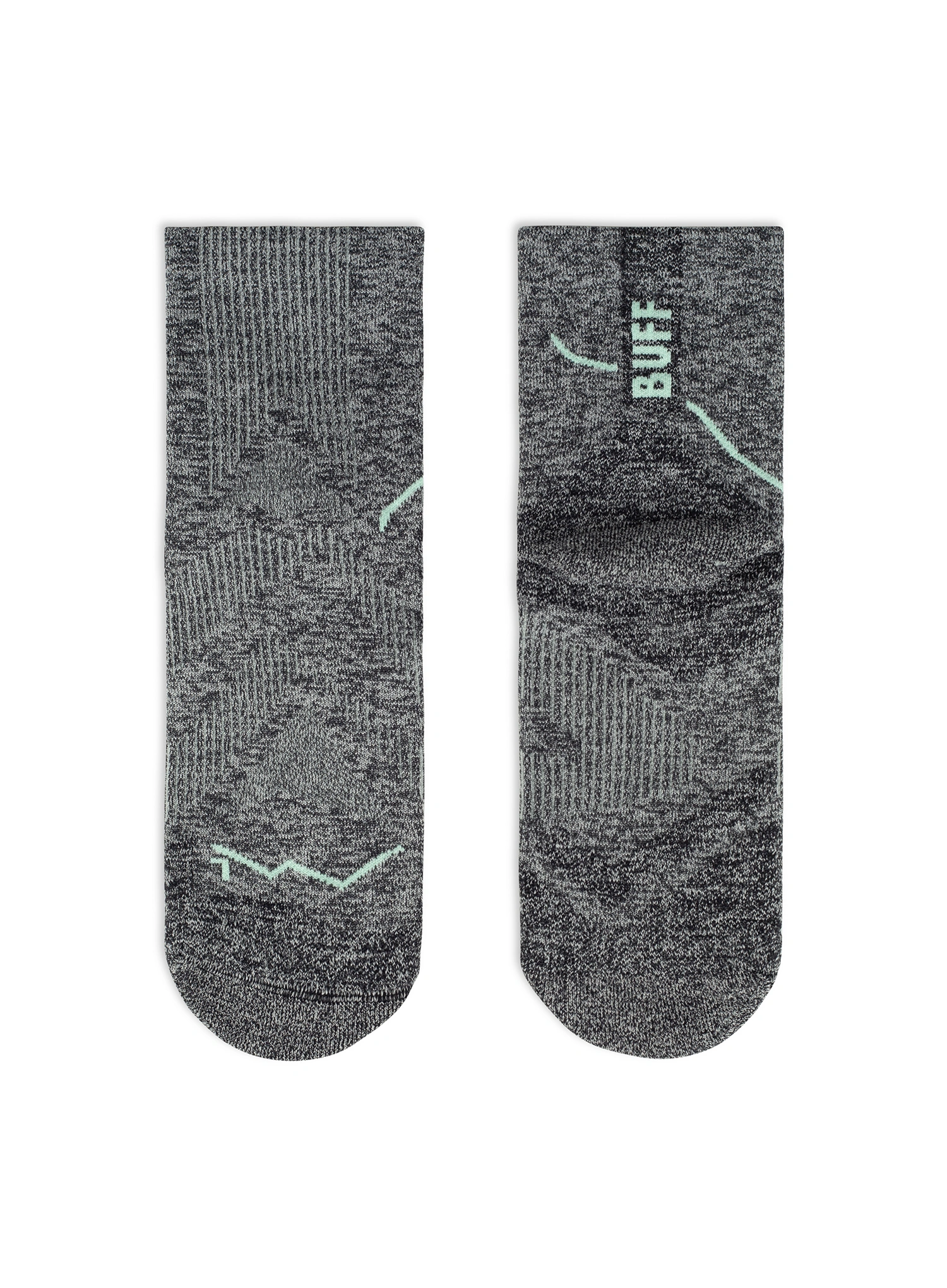 Шкарпетки для бігу Buff Dryflx Quarter Sock DQ - light grey
