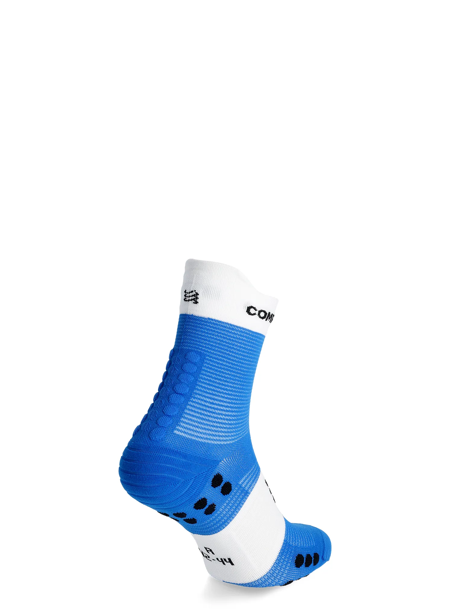 Шкарпетки для бігу Compressport Pro Racing Socks v4.0 Run High - princess blue/white