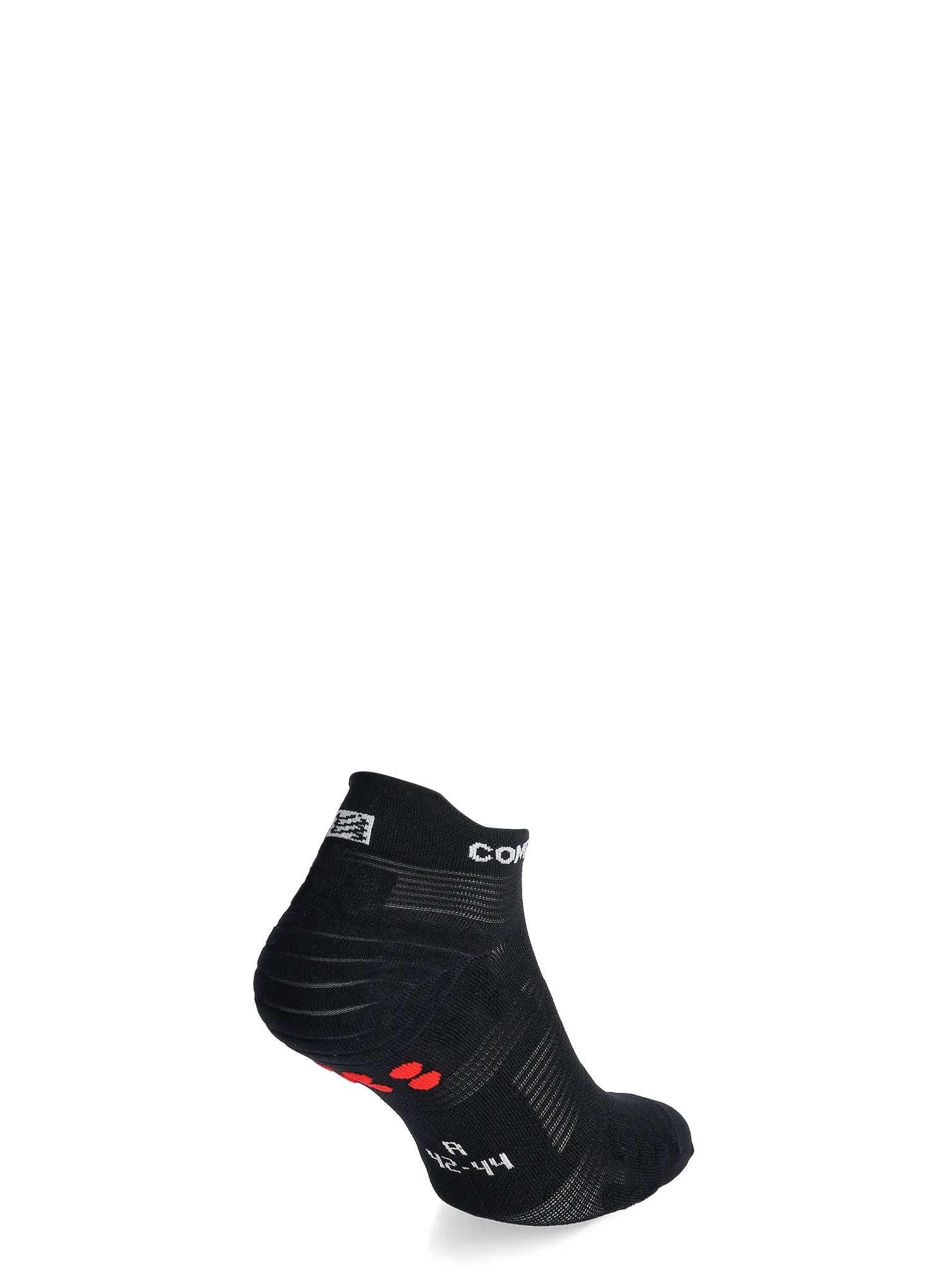 Шкарпетки для бігу Compressport Pro Racing Socks v4.0 Run Low - black/white
