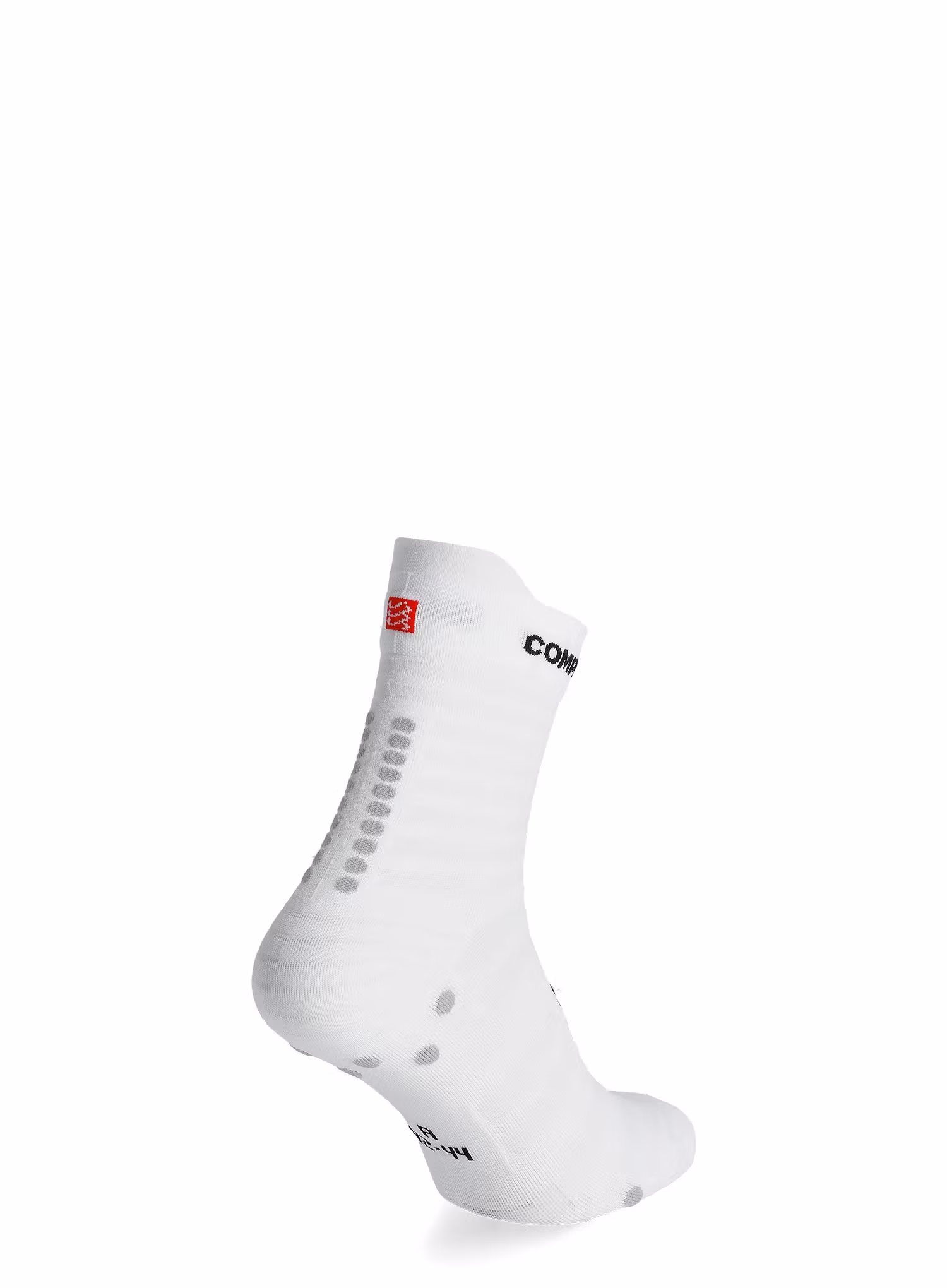 Шкарпетки для бігу Compressport Pro Racing v4.0 UL Run High - white/alloy