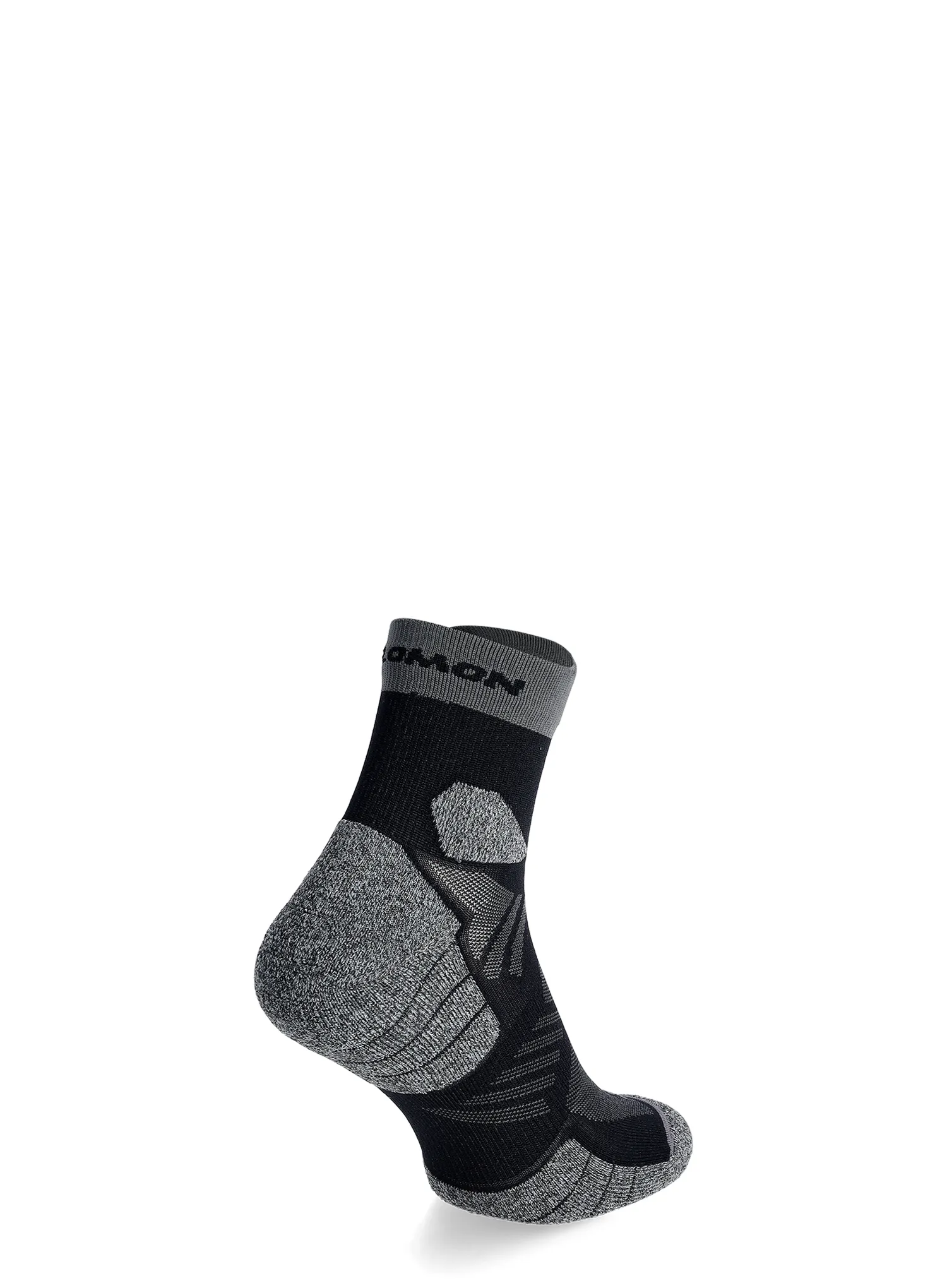 Шкарпетки для бігу Salomon Aero Ankle - black/castelrock