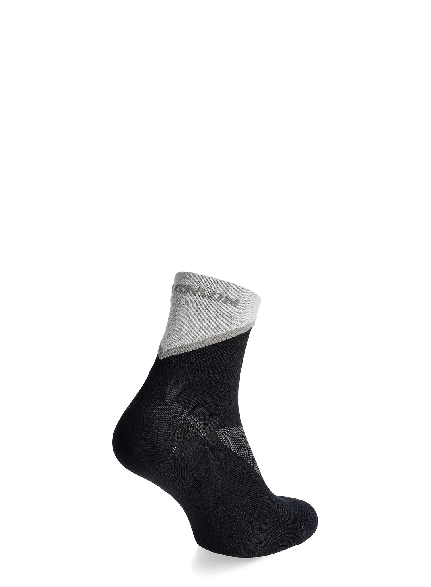 Шкарпетки для бігу Salomon Pulse Ankle - black/gull gray/silver cloud