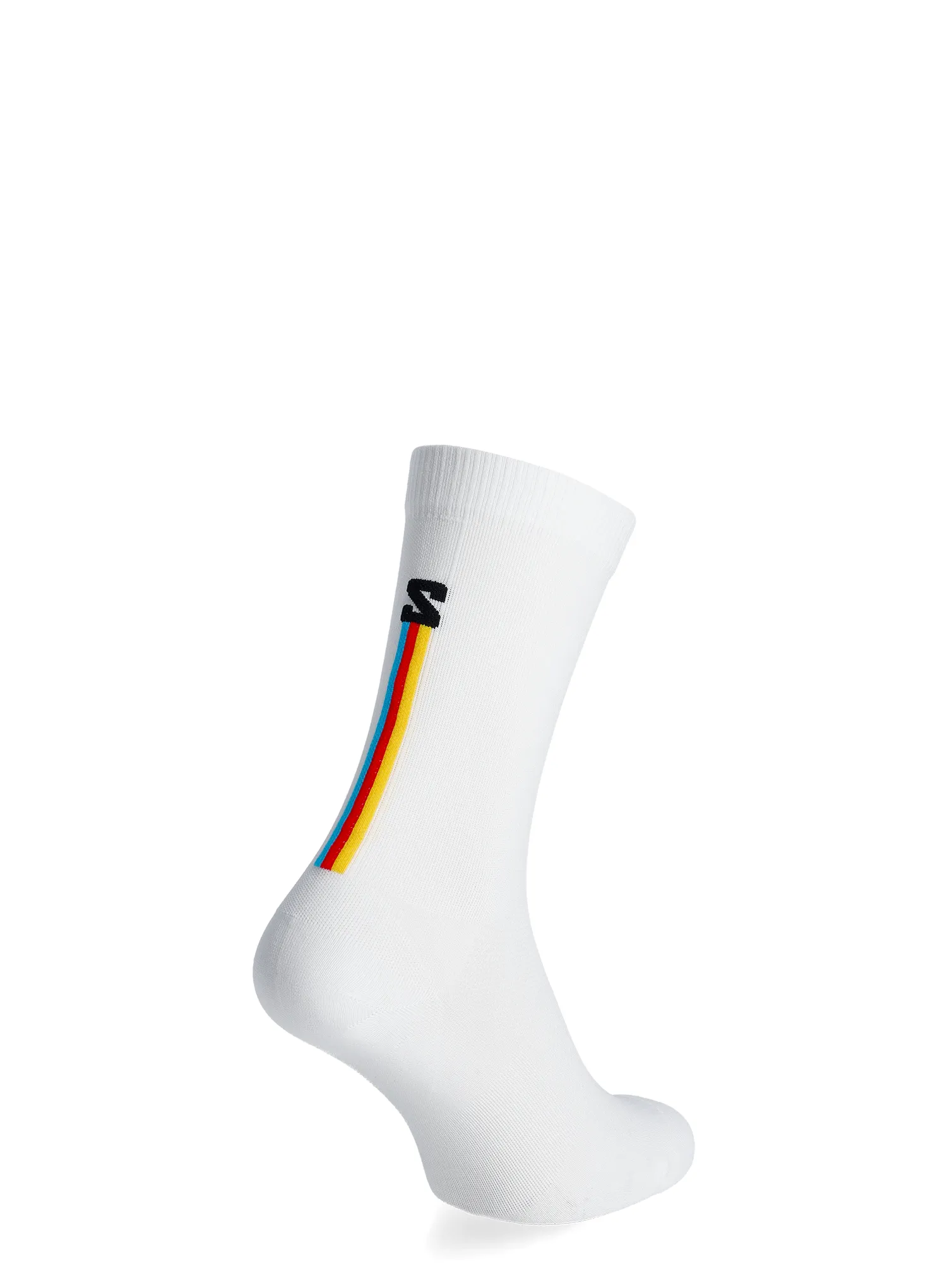 Шкарпетки для бігу Salomon Pulse Race Flag Crew - white