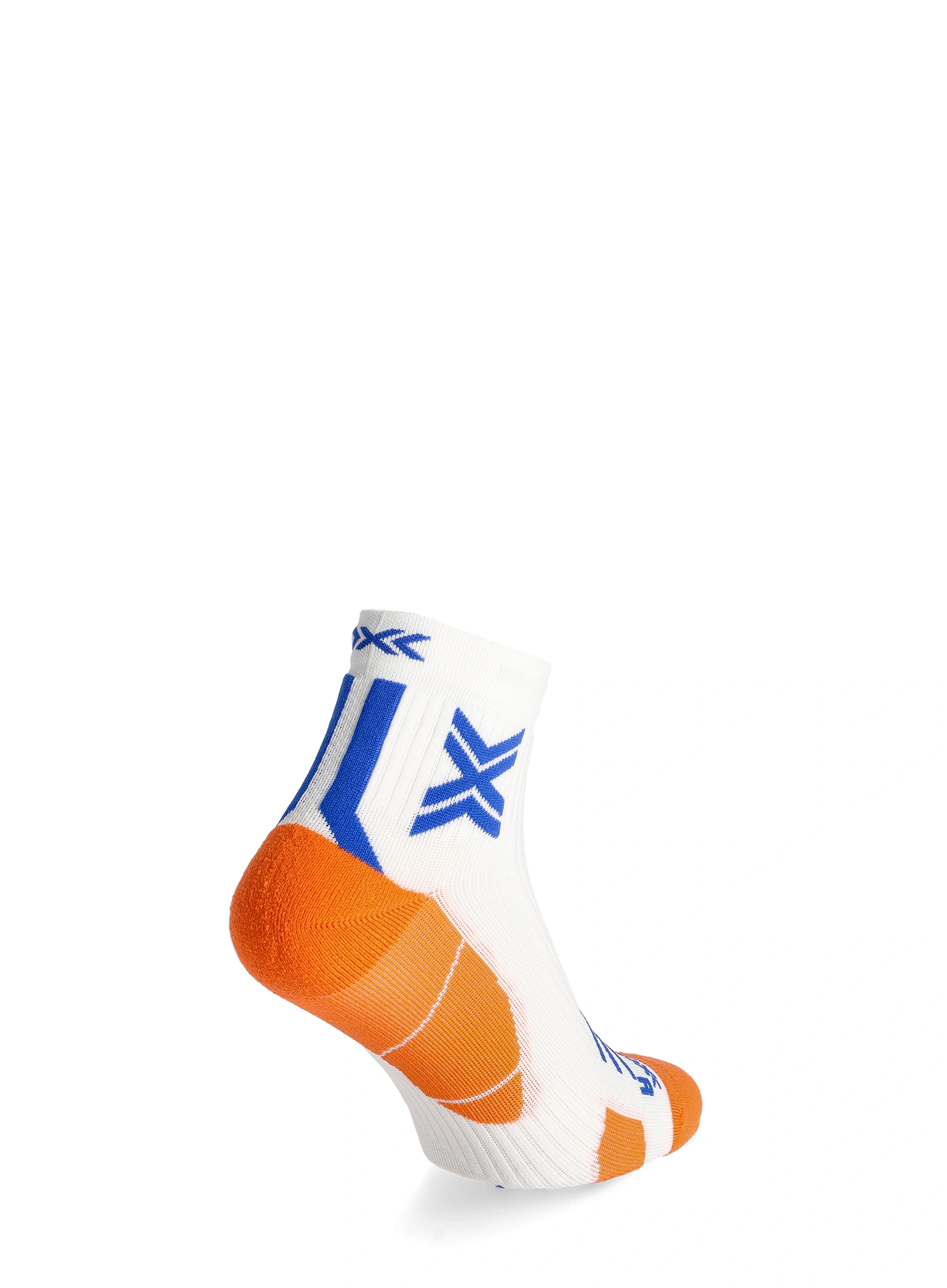 Шкарпетки для бігу X-Socks Run Expert Ankle - white/orange/twyce blue