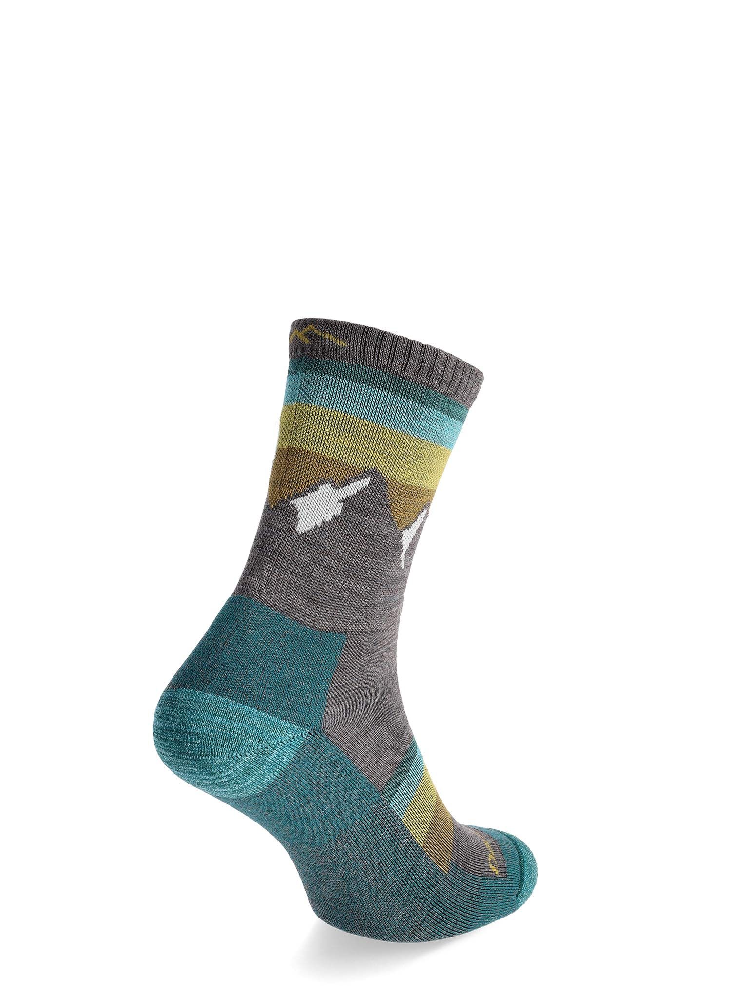 Шкарпетки жіночі Darn Tough Sunset Ledge Micro Crew Lightweight with Cushion - taupe