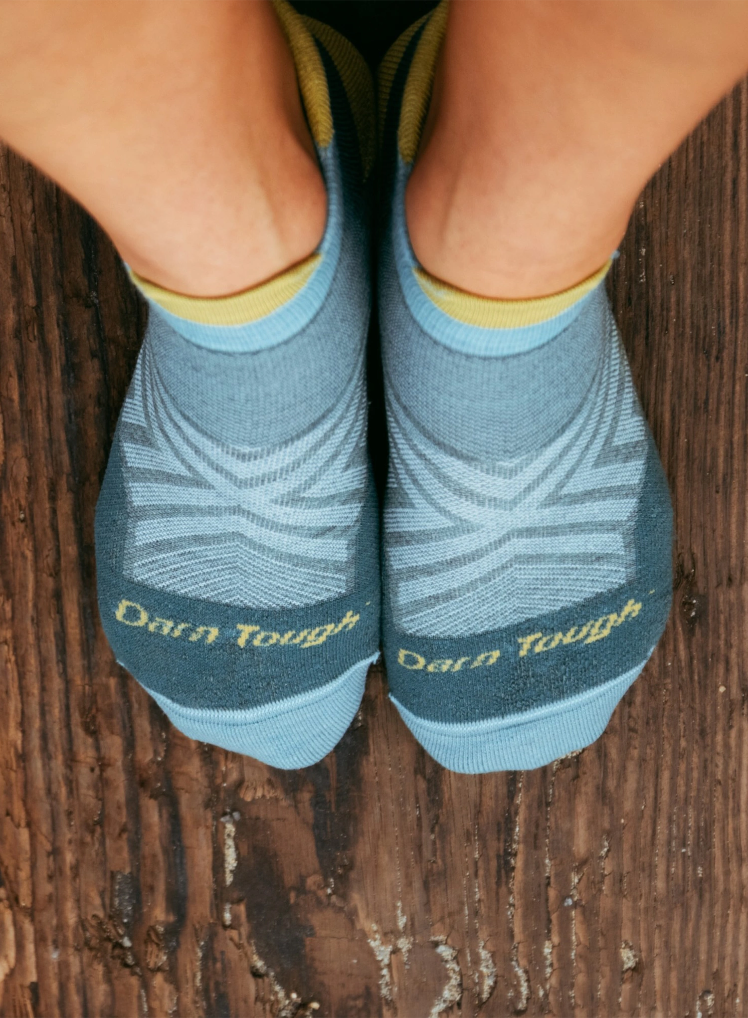 Шкарпетки жіночі для бігу Darn Tough Run No Show Tab Ultra-Lightweight with Cushion - teal