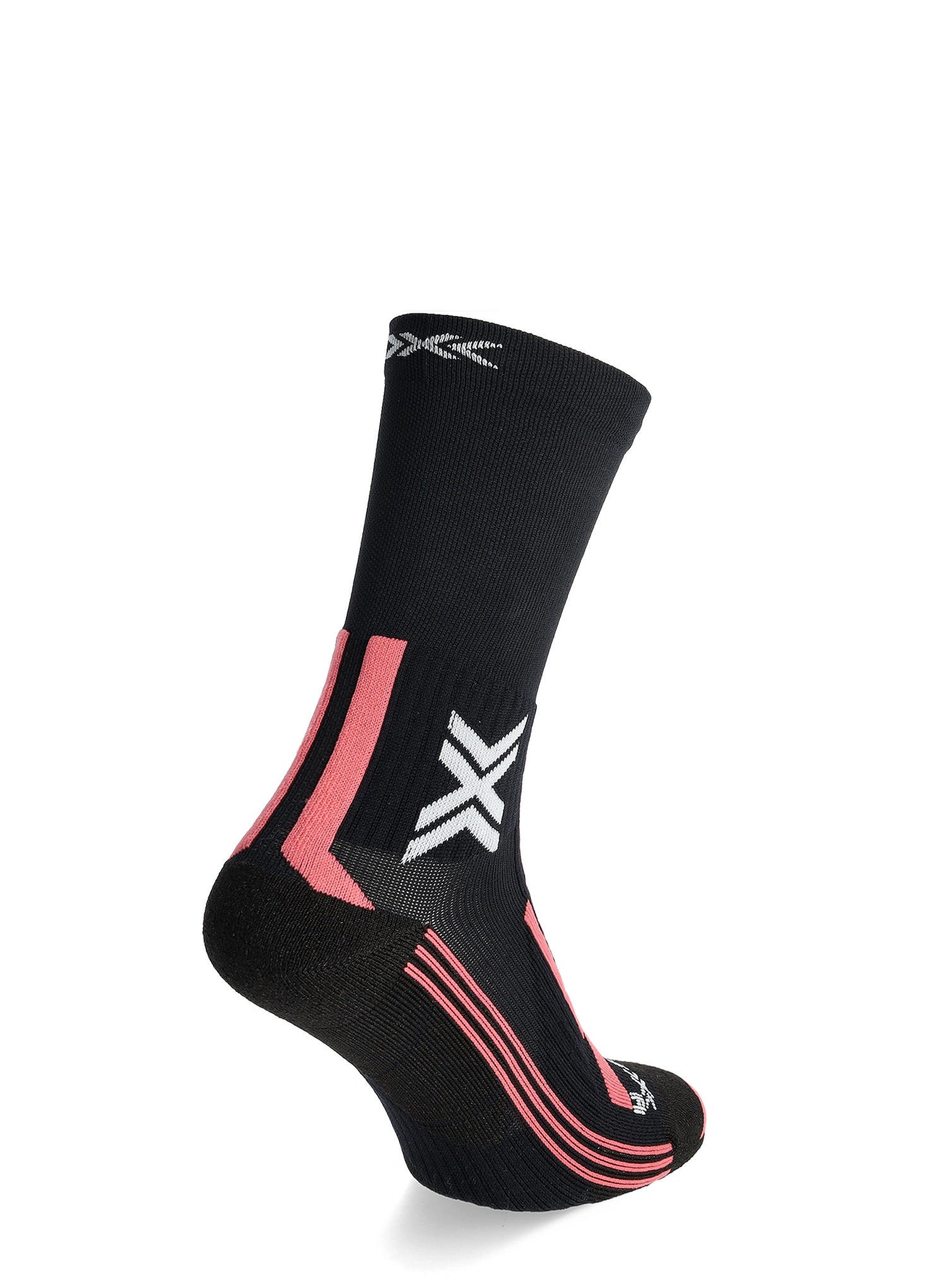 Шкарпетки жіночі для бігу X-Socks Trailrun Perform Crew - x black/dusty rose