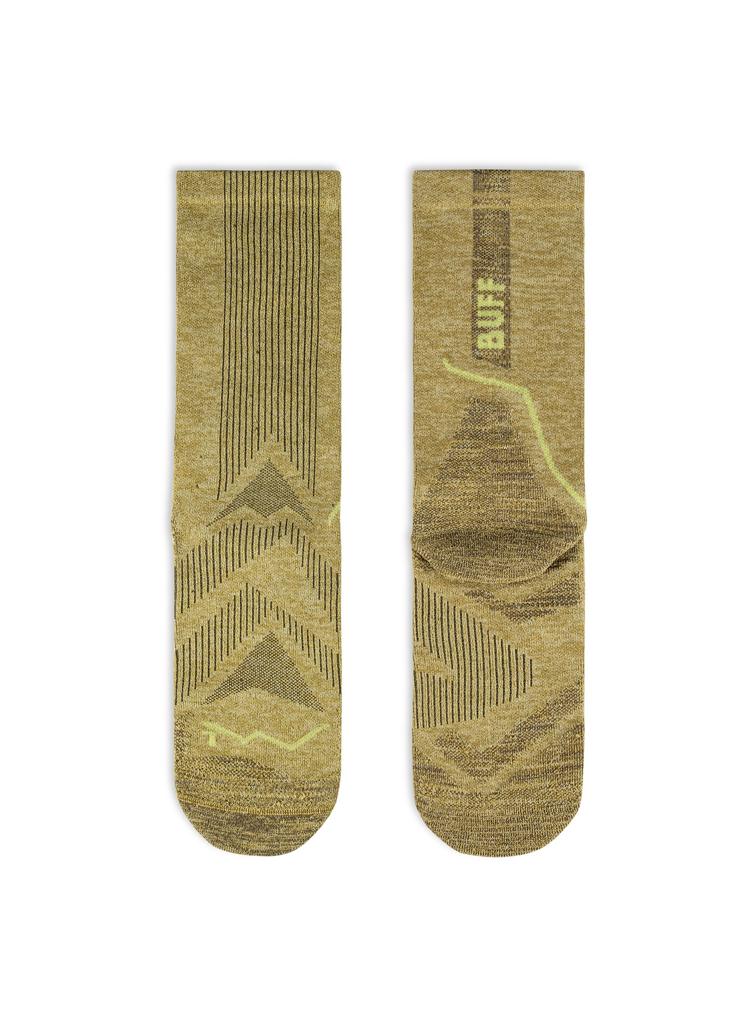 Шкарпетки для бігу Buff Dryflx Crew Sock DC - gingko