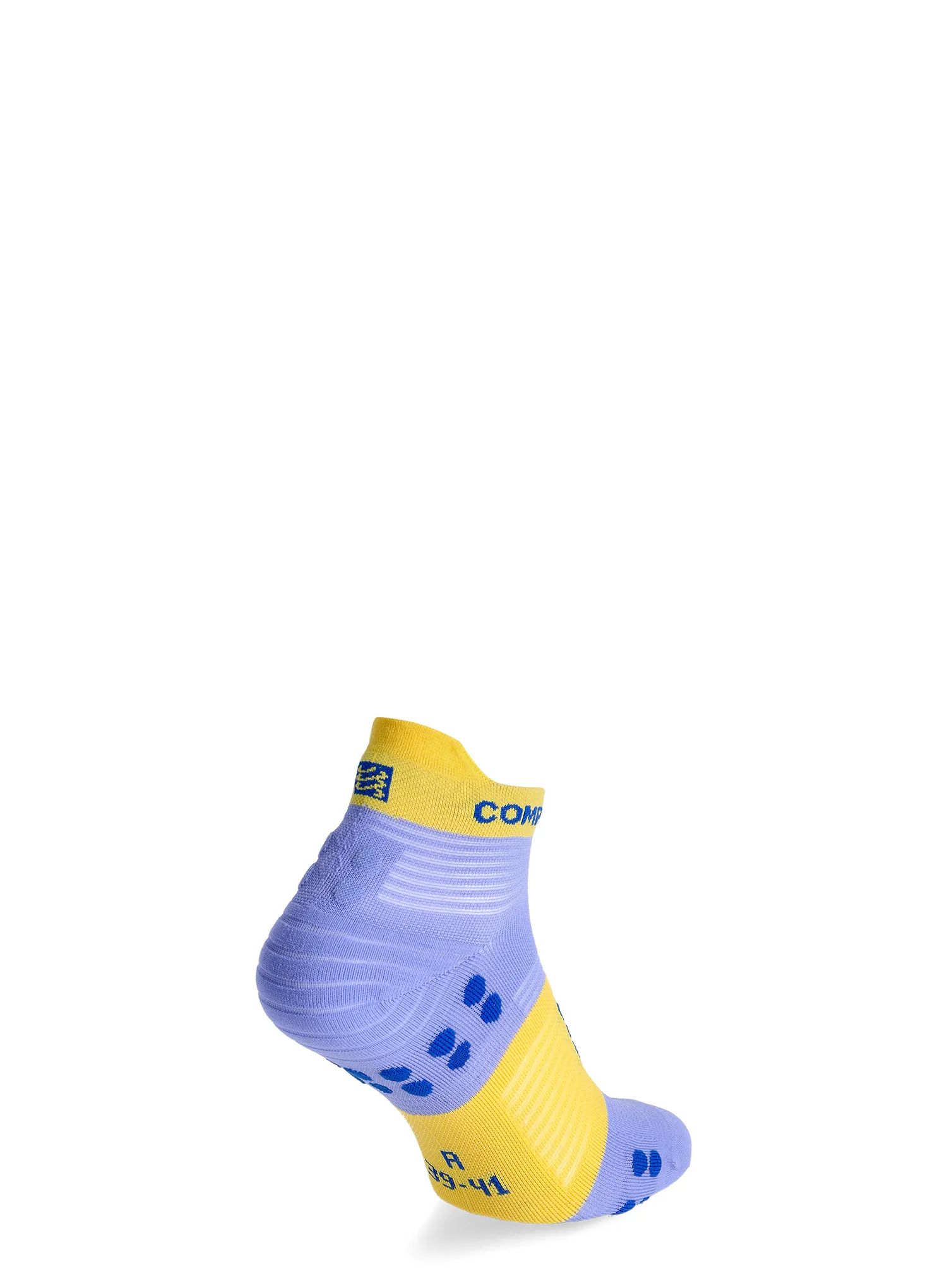 Шкарпетки для бігу Compressport Pro Racing Socks v4.0 Run Low - jacaranda/maize