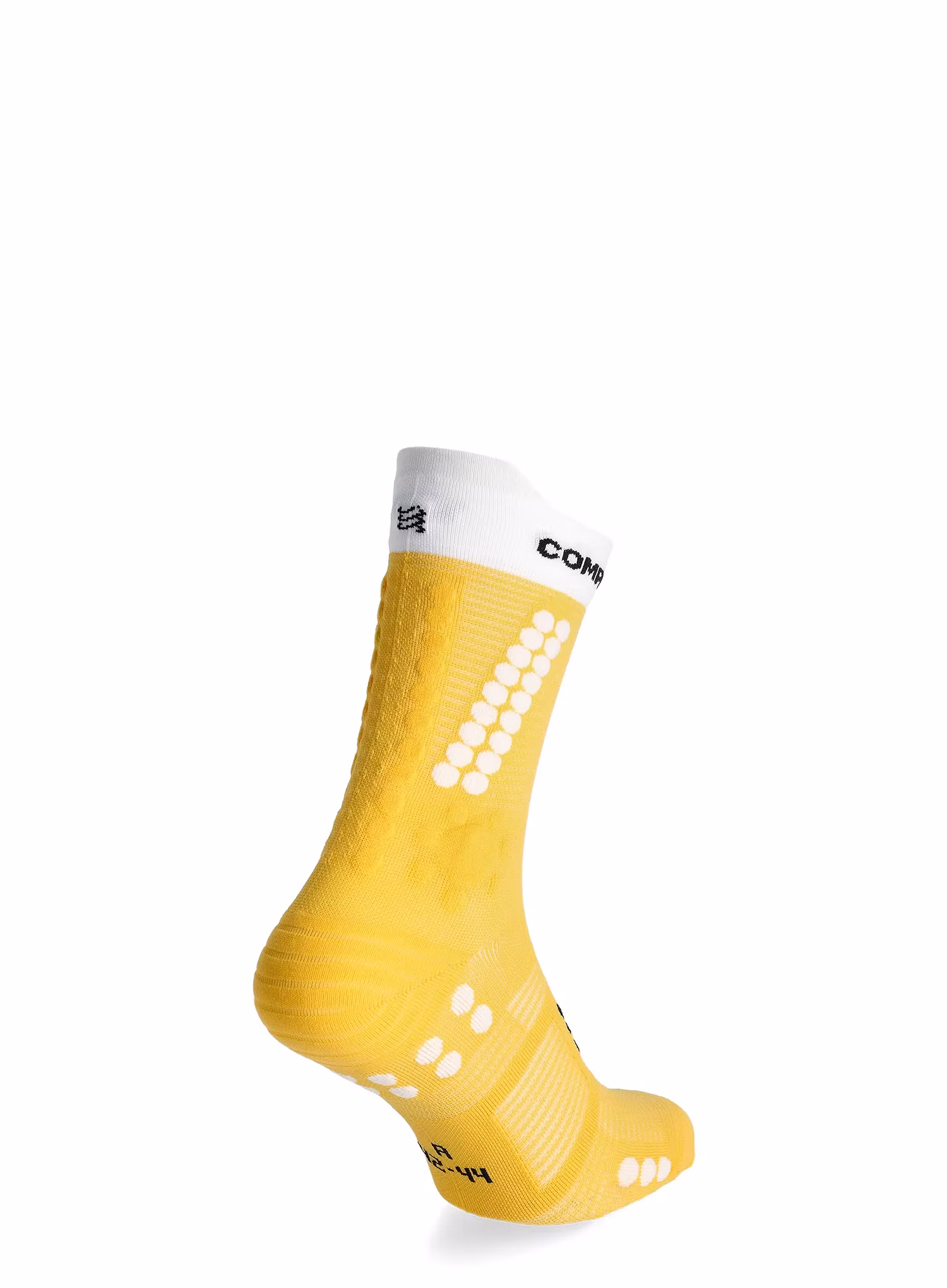 Шкарпетки для бігу Compressport Pro Racing Socks v4.0 Trail - lemon/white