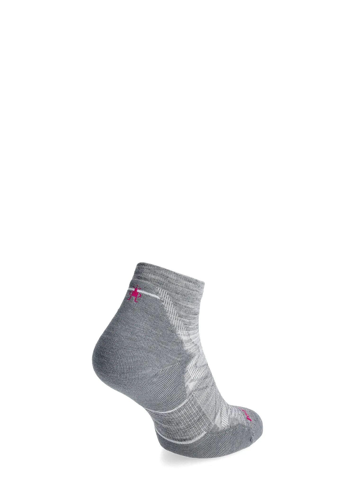 Шкарпетки для бігу жіночі Smartwool Run Targeted Cushion Ankle Socks - light gray/white