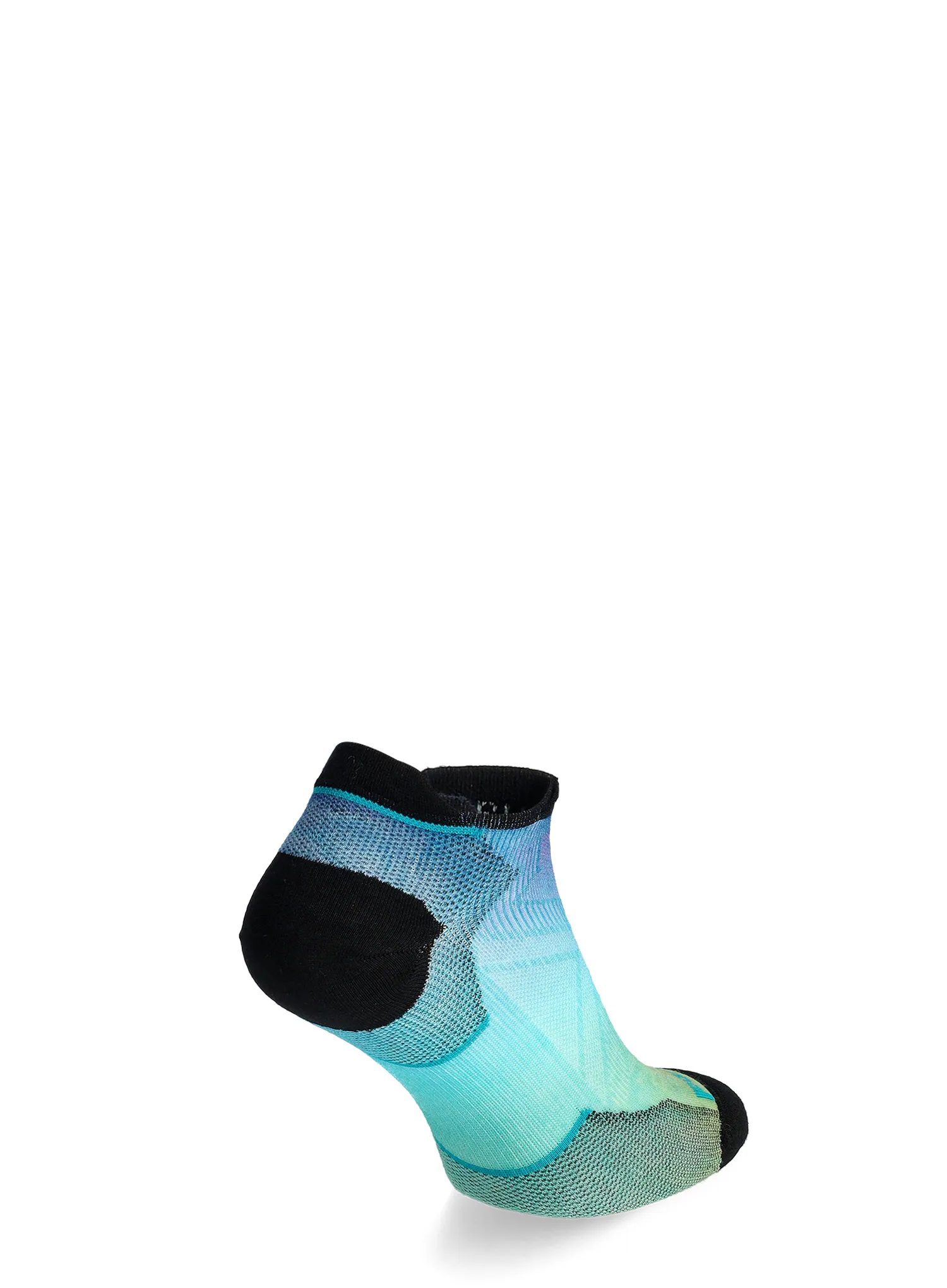 Шкарпетки для бігу жіночі Smartwool Run Zero Cushion Ombre Print Low Ankle Socks - capri