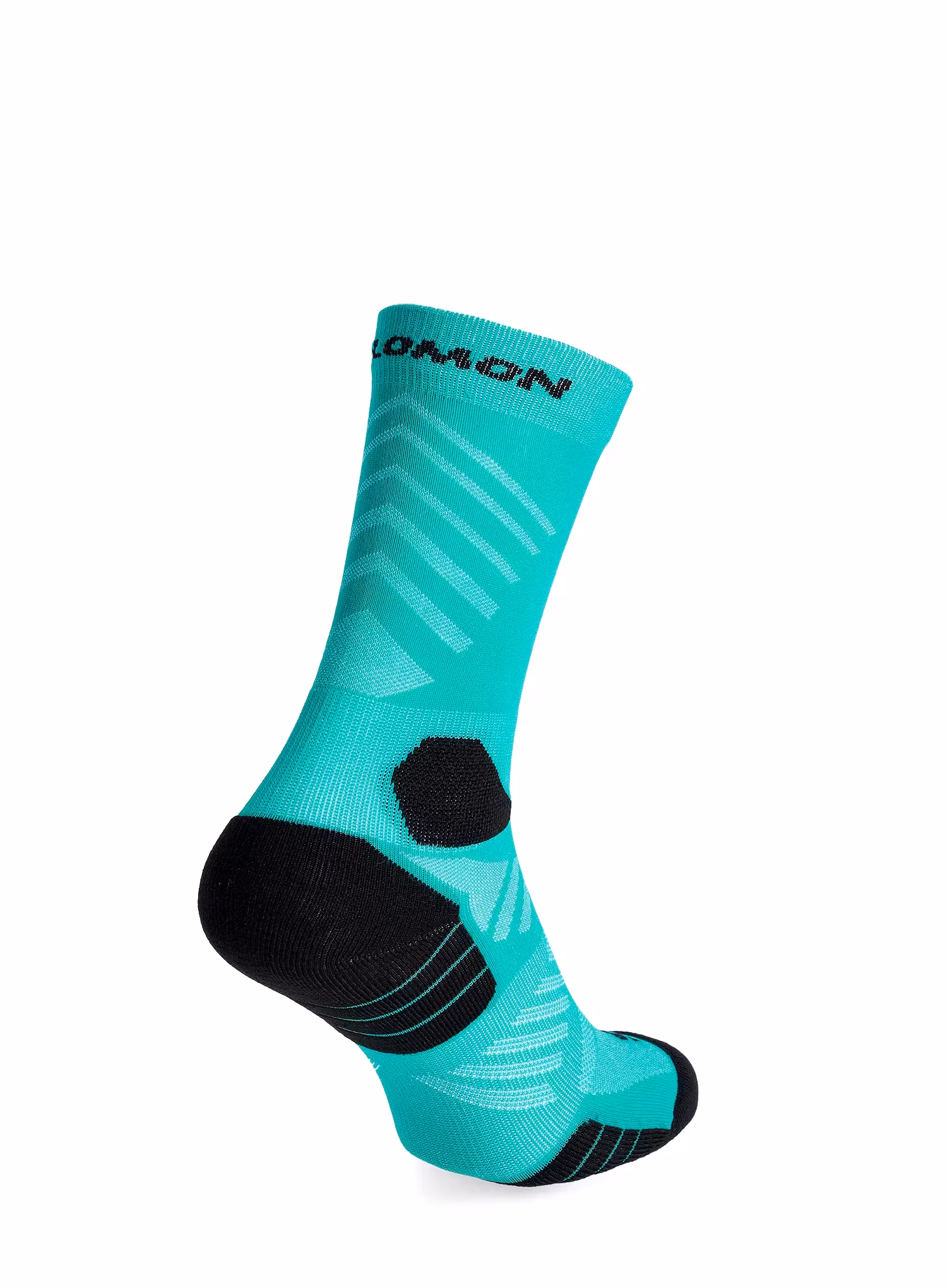 Шкарпетки для бігу Salomon Aero Crew - dynasty green/waterfall