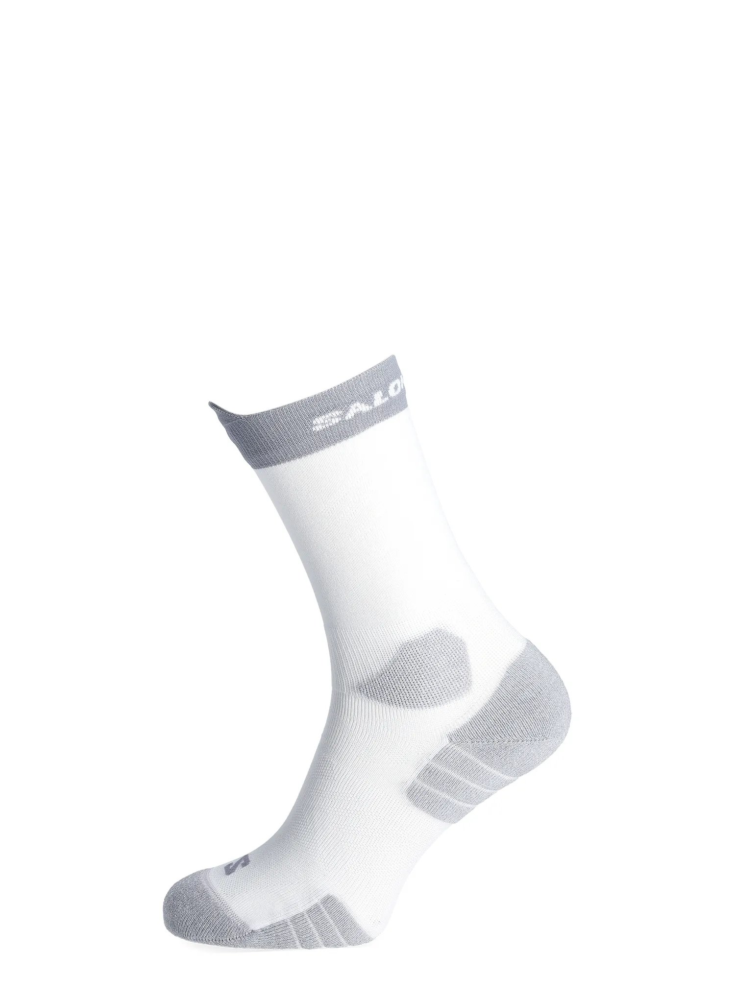 Шкарпетки для бігу Salomon Aero Crew - white/quarry  