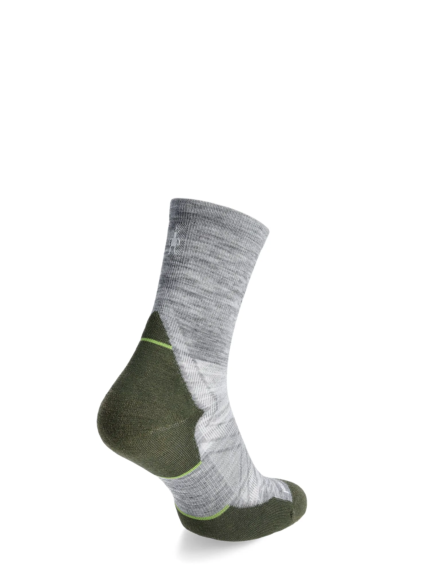Шкарпетки для бігу Smartwool Run Targeted Cushion Mid Crew Socks - light gray