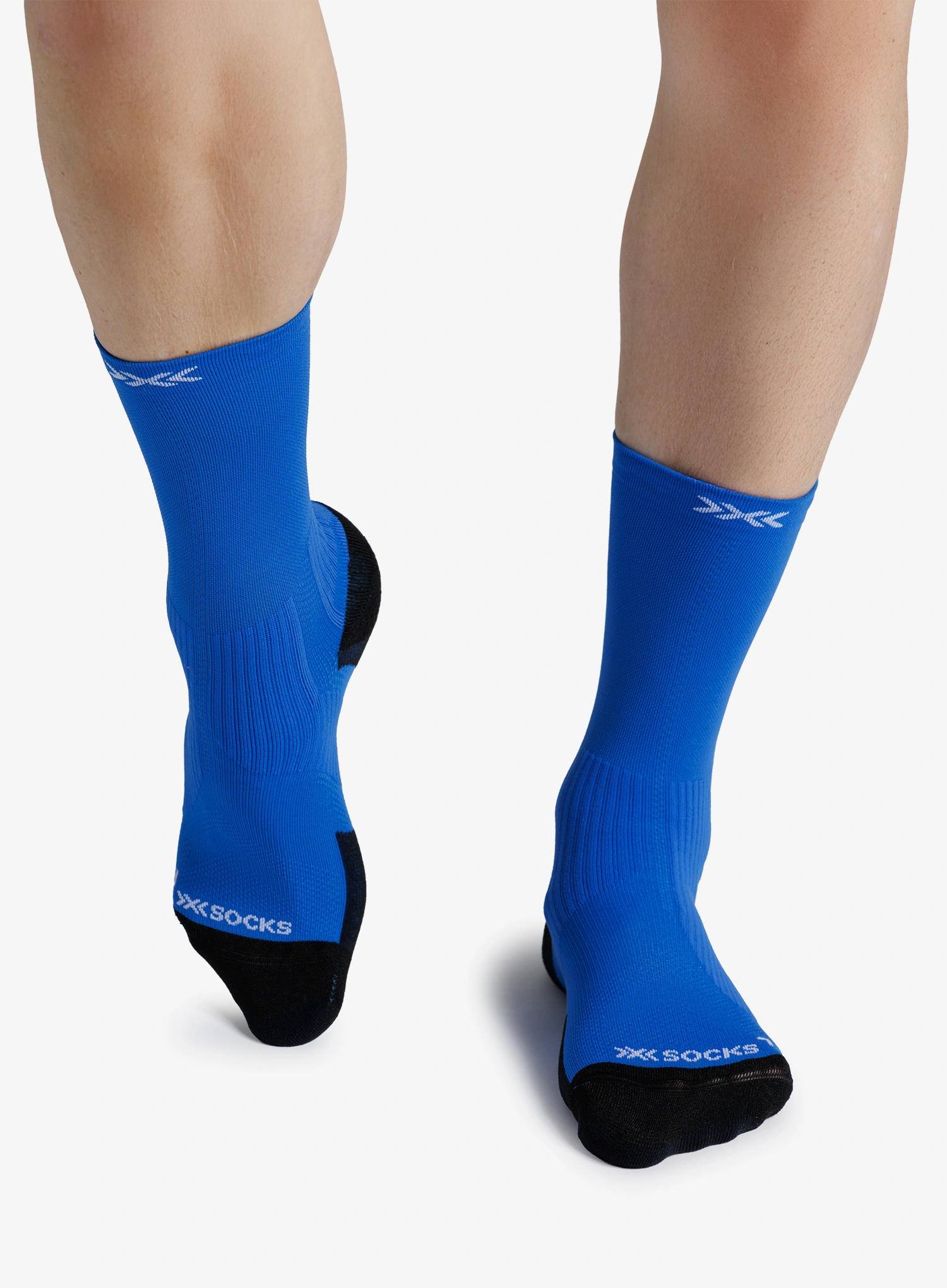 Шкарпетки для бігу X-Socks Trailrun Perform Crew - electric blue
