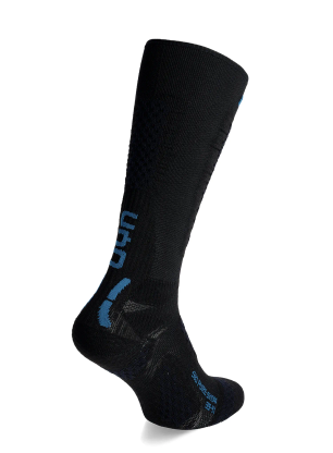 Шкарпетки лижні UYN Ski One Pure Snow Socks - black/blue