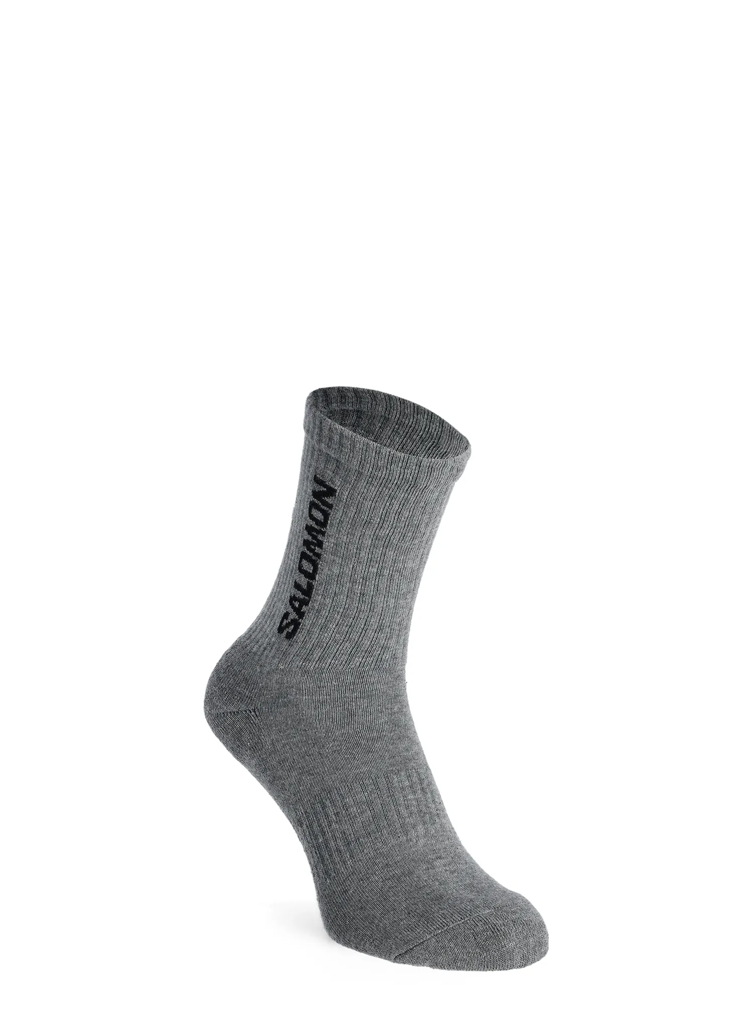 Шкарпетки Salomon Everyday Crew 3Pack - black/white/med grey melange