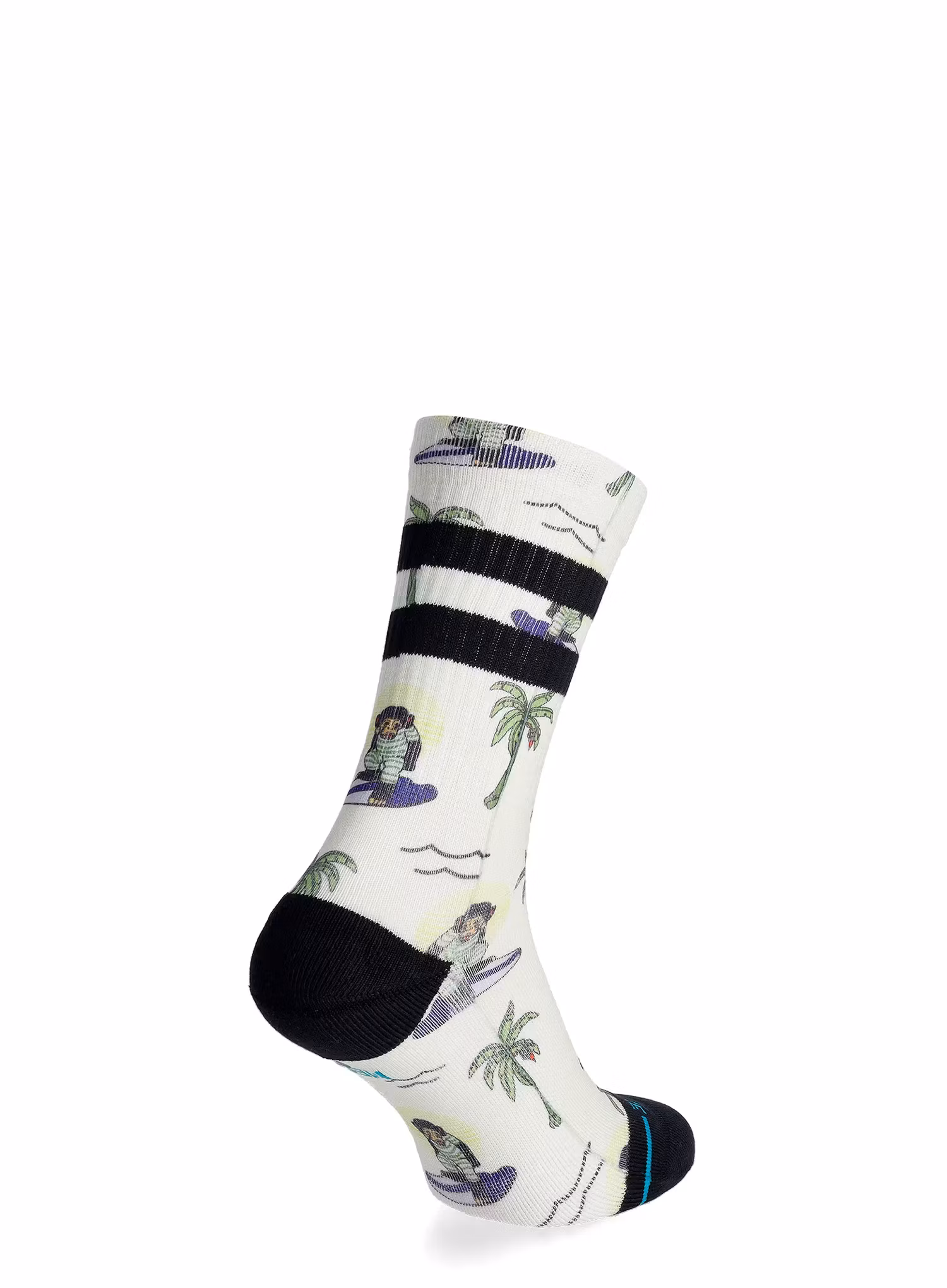 Шкарпетки Stance Surfin Monkey Crew - white