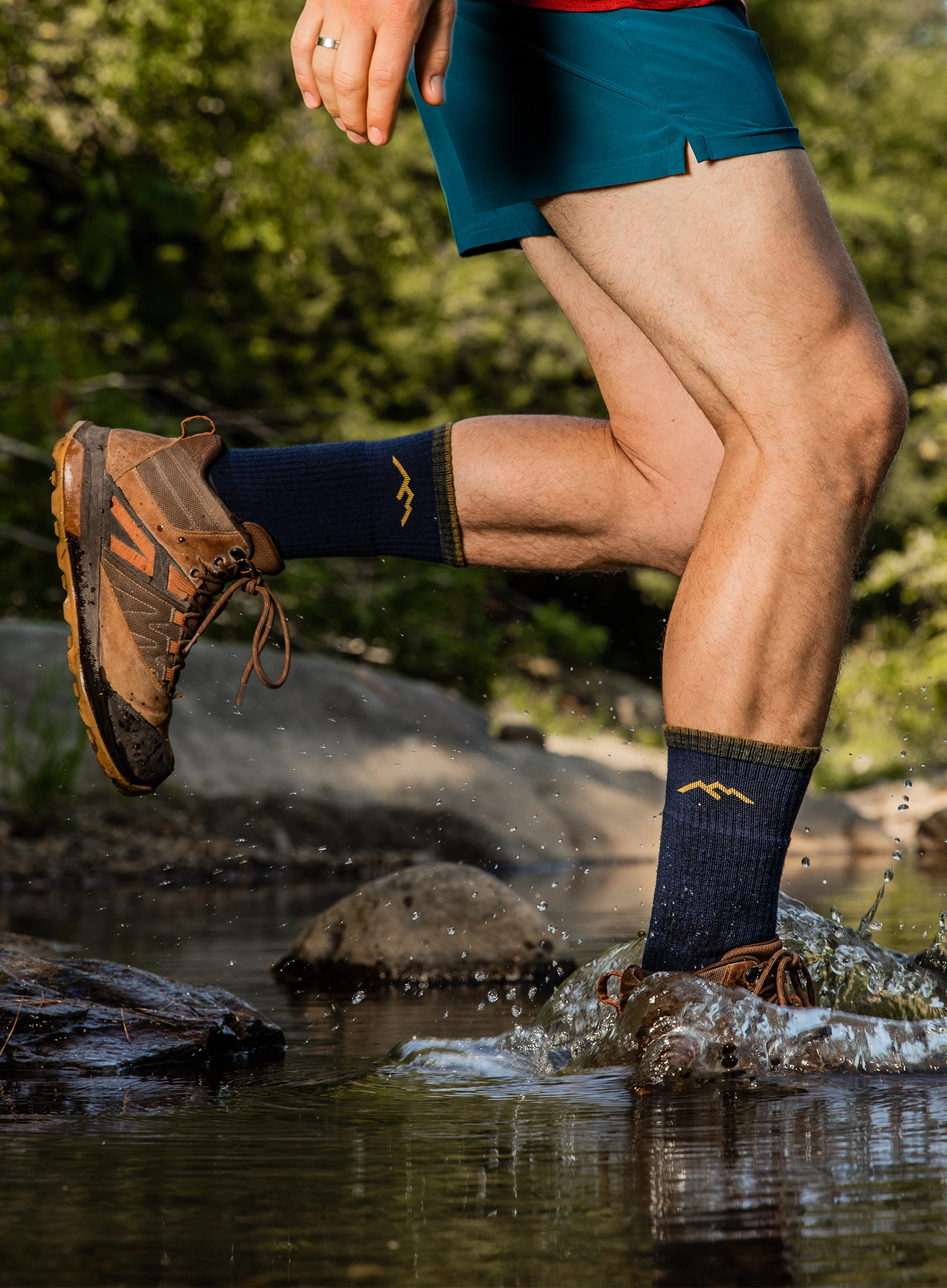 Шкарпетки трекінгові Darn Tough Hiker Boot Midweight with Full Cushion - eclipse