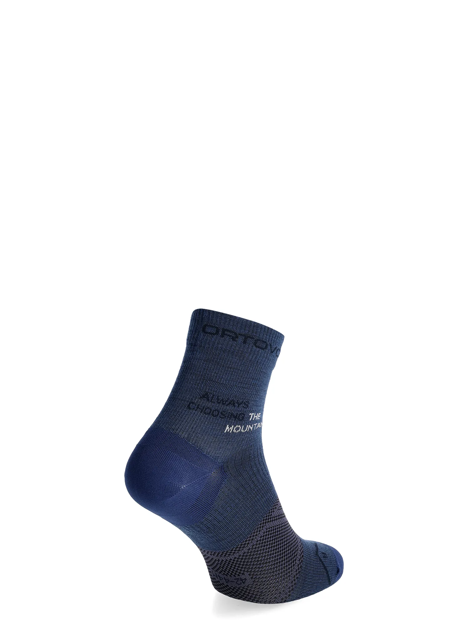 Шкарпетки трекінгові Ortovox Alpine Light Quarter Socks - blue nunatak