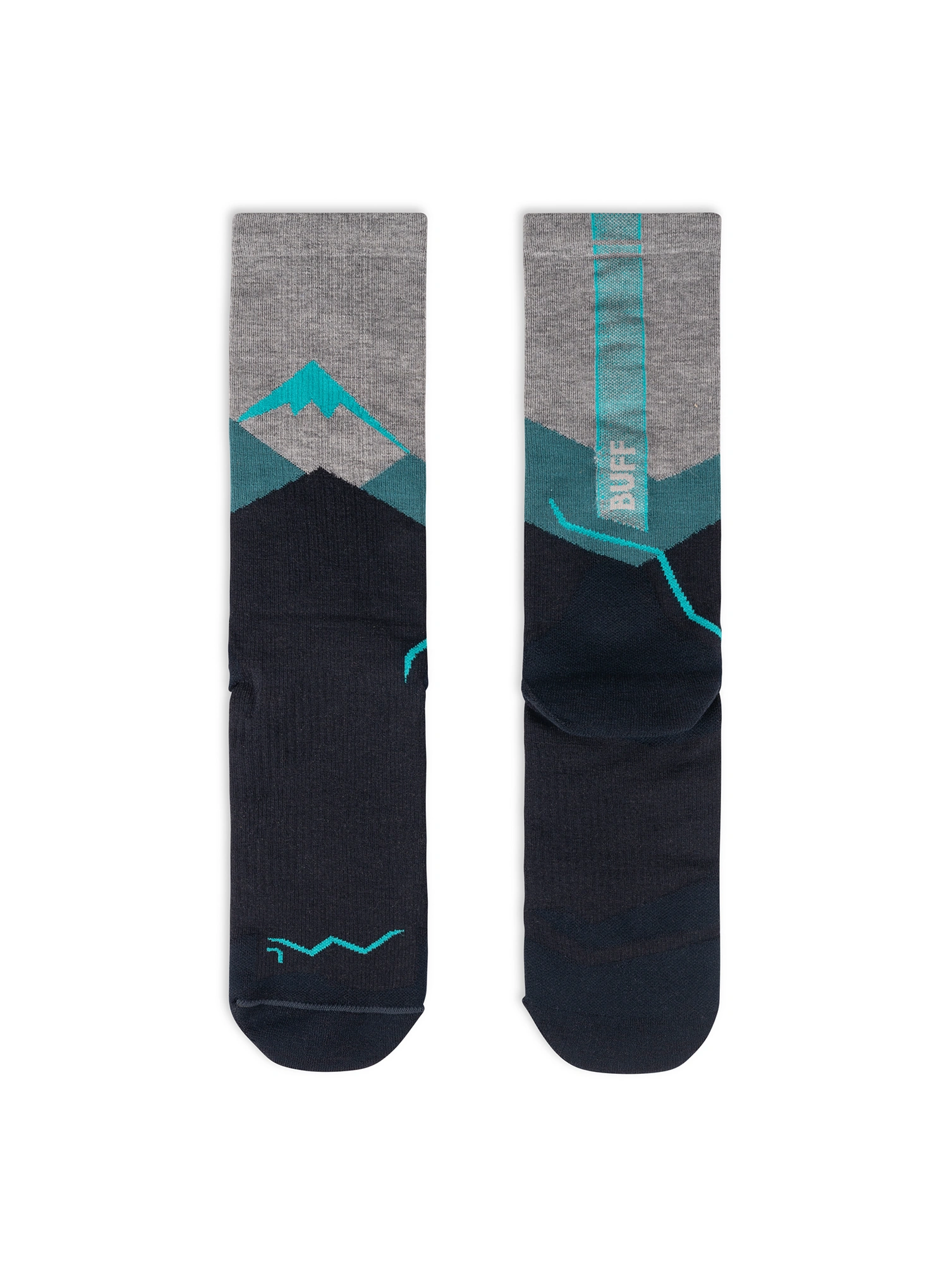 Шкарпетки туристичні Buff Merino LIghtweight Crew Sock LWC1 - teal