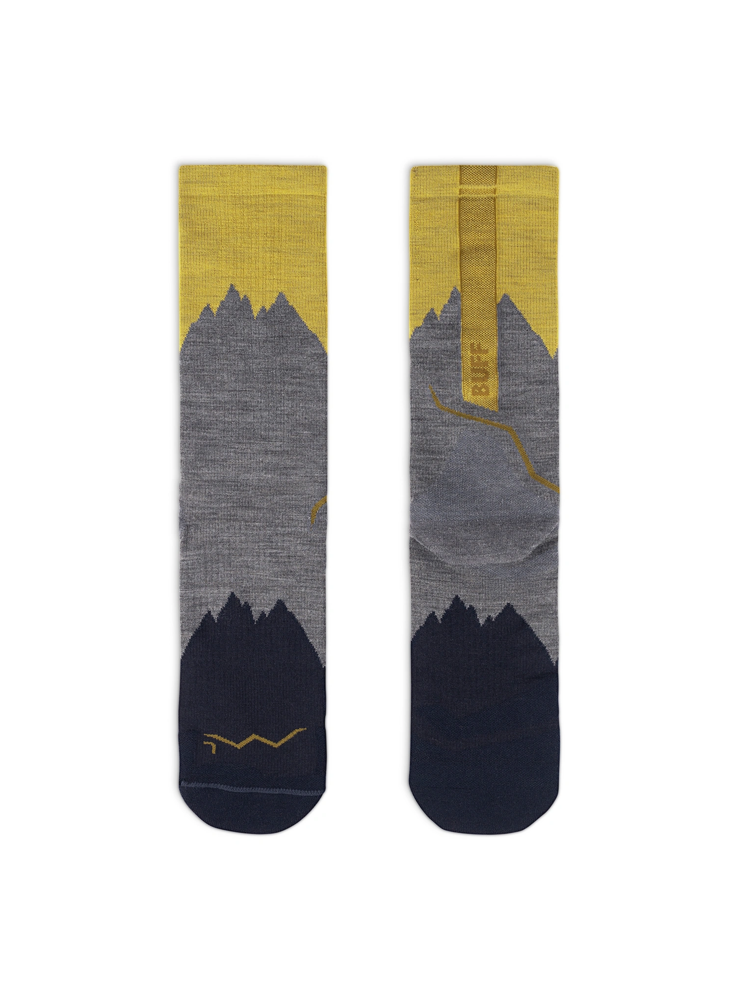 Шкарпетки туристичні Buff Merino LIghtweight Crew Sock LWC3 - grey