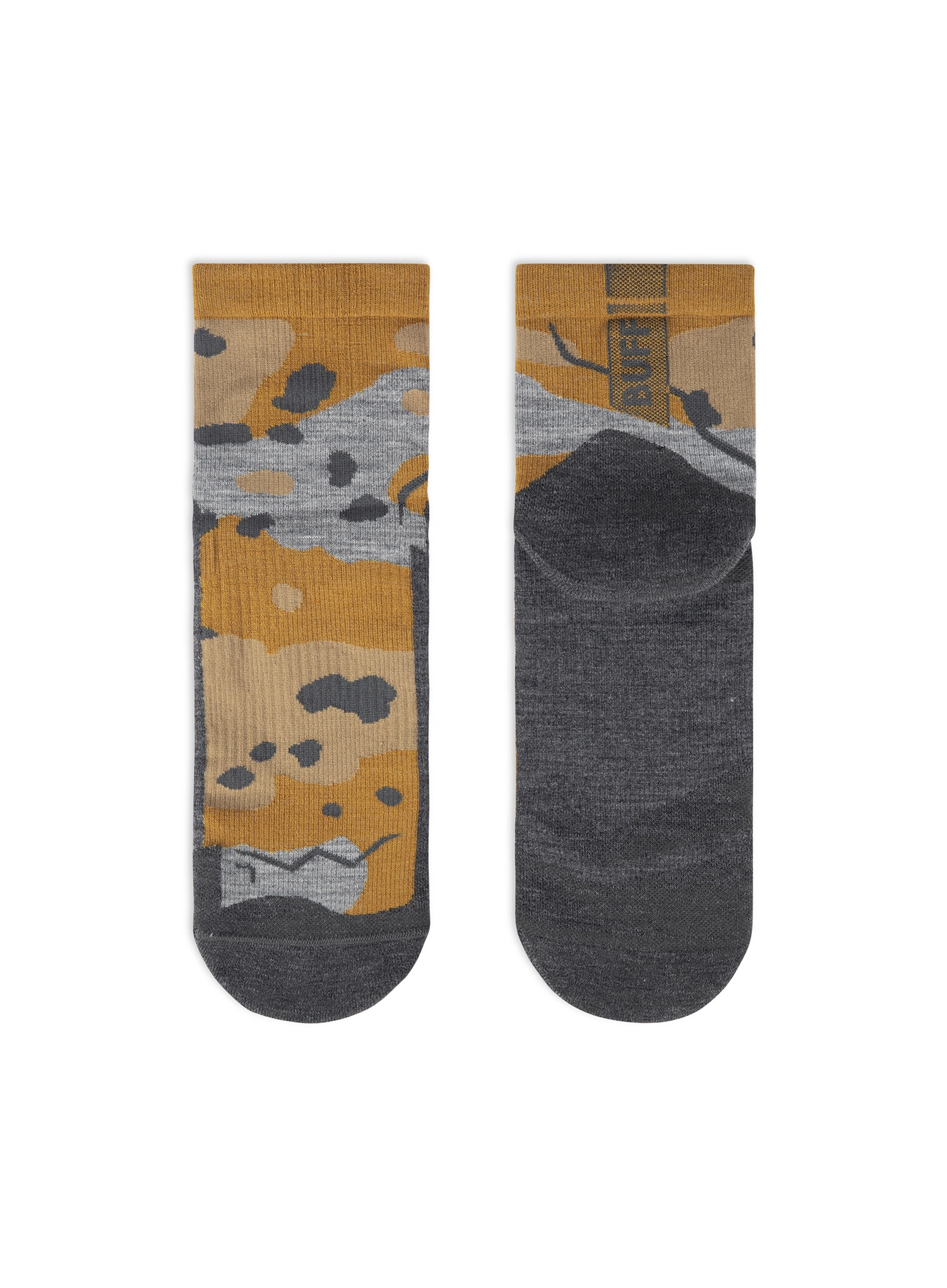 Шкарпетки туристичні Buff Merino LIghtweight Quarter Sock LWQ2 - umber khaki