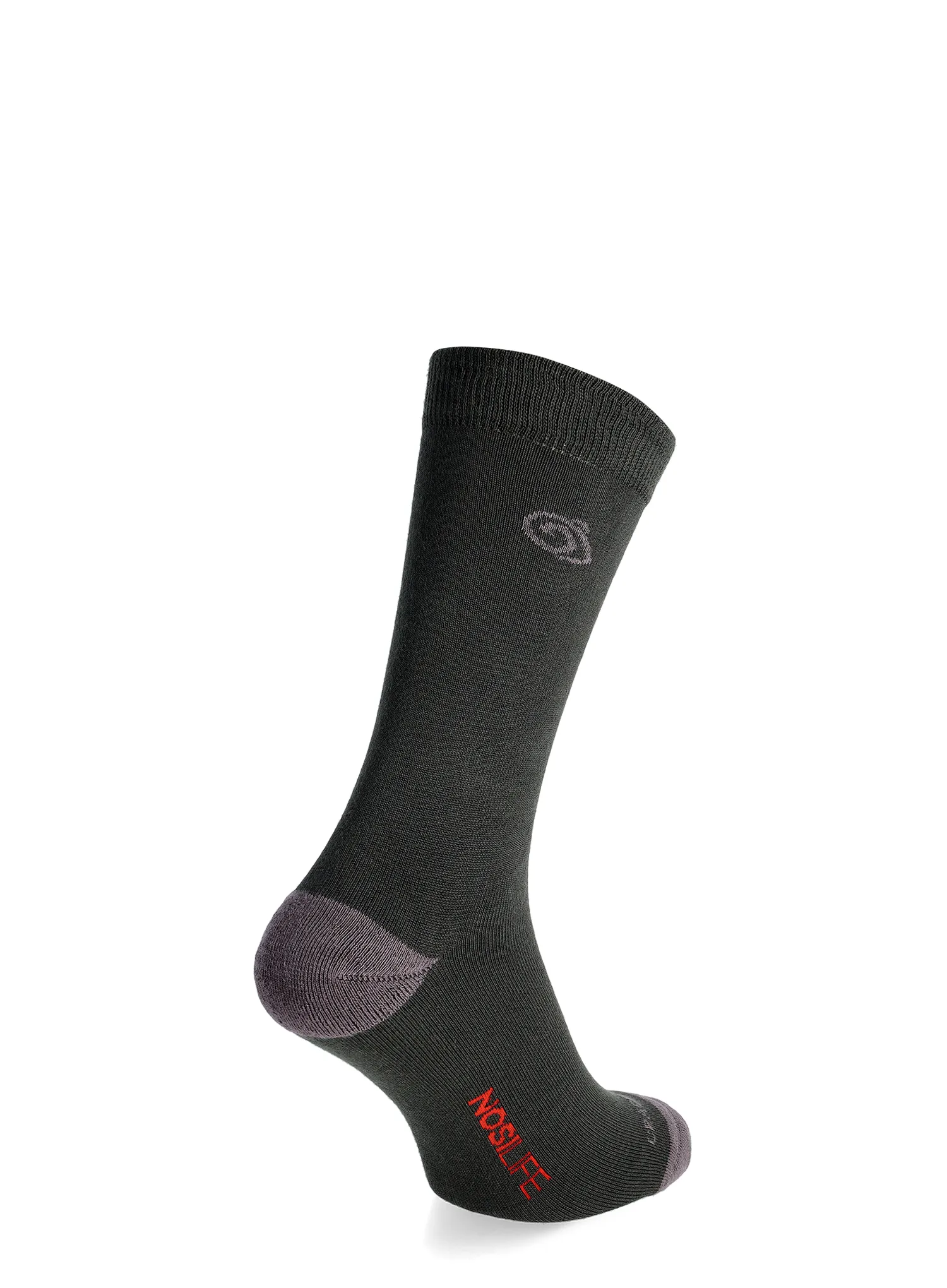 Шкарпетки туристичні Craghoppers NosiLife Travel Single Pack Socks - black pepper/mid grey
