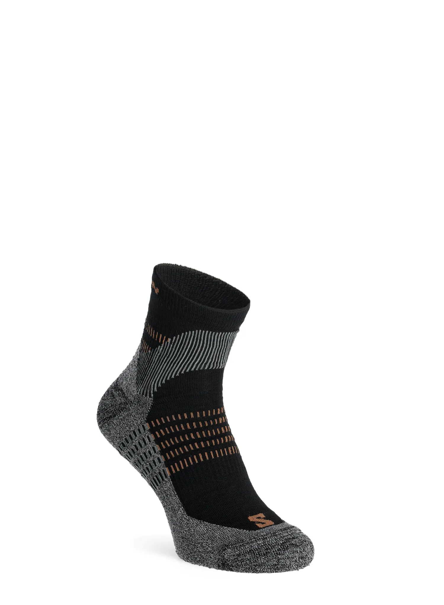 Шкарпетки туристичні Salomon X Ultra Access Quarter 2-Pack - bleached sand/black