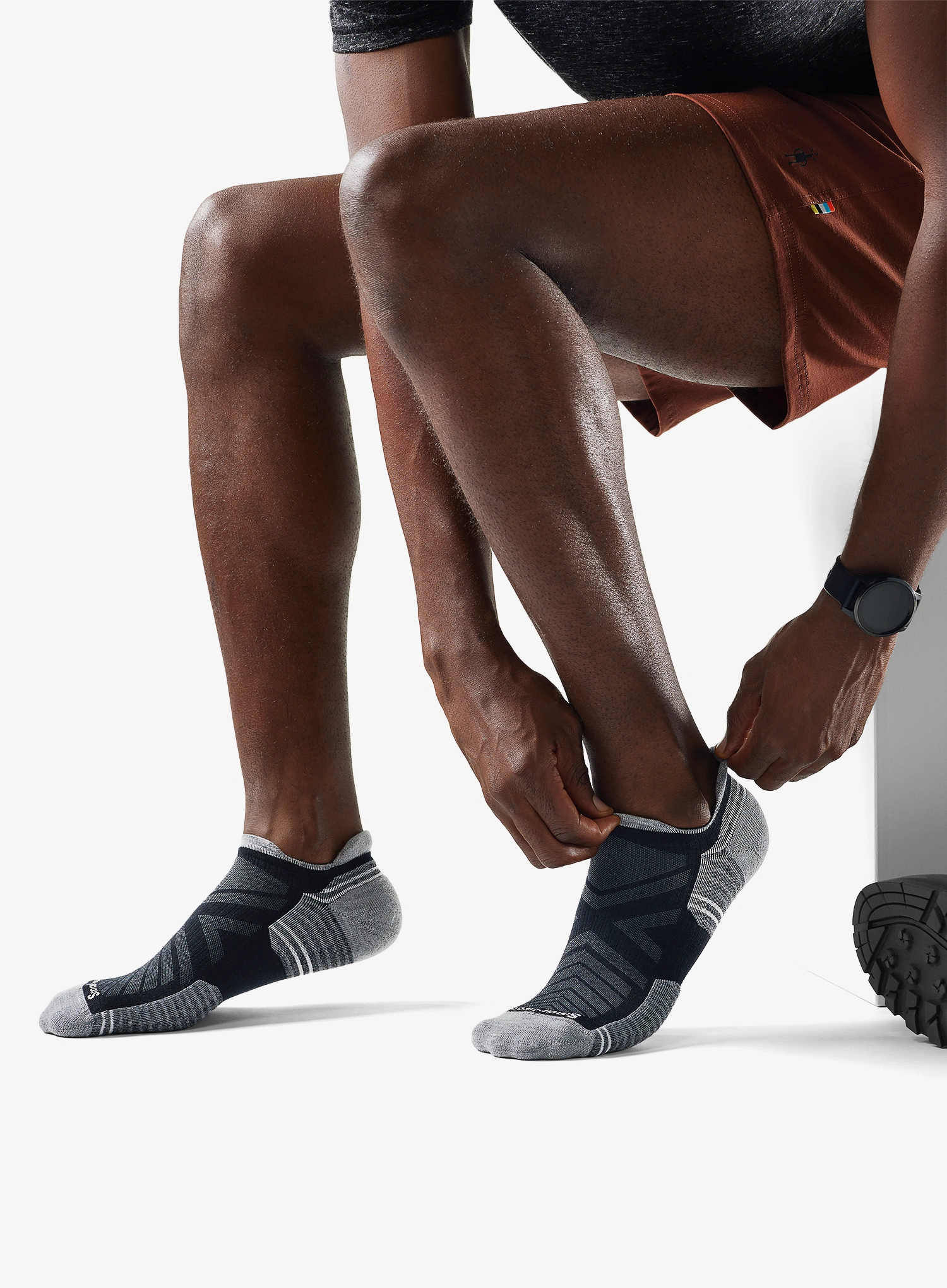 Шкарпетки туристичні Smartwool Hike Targeted Cushion Low Ankle Socks - black