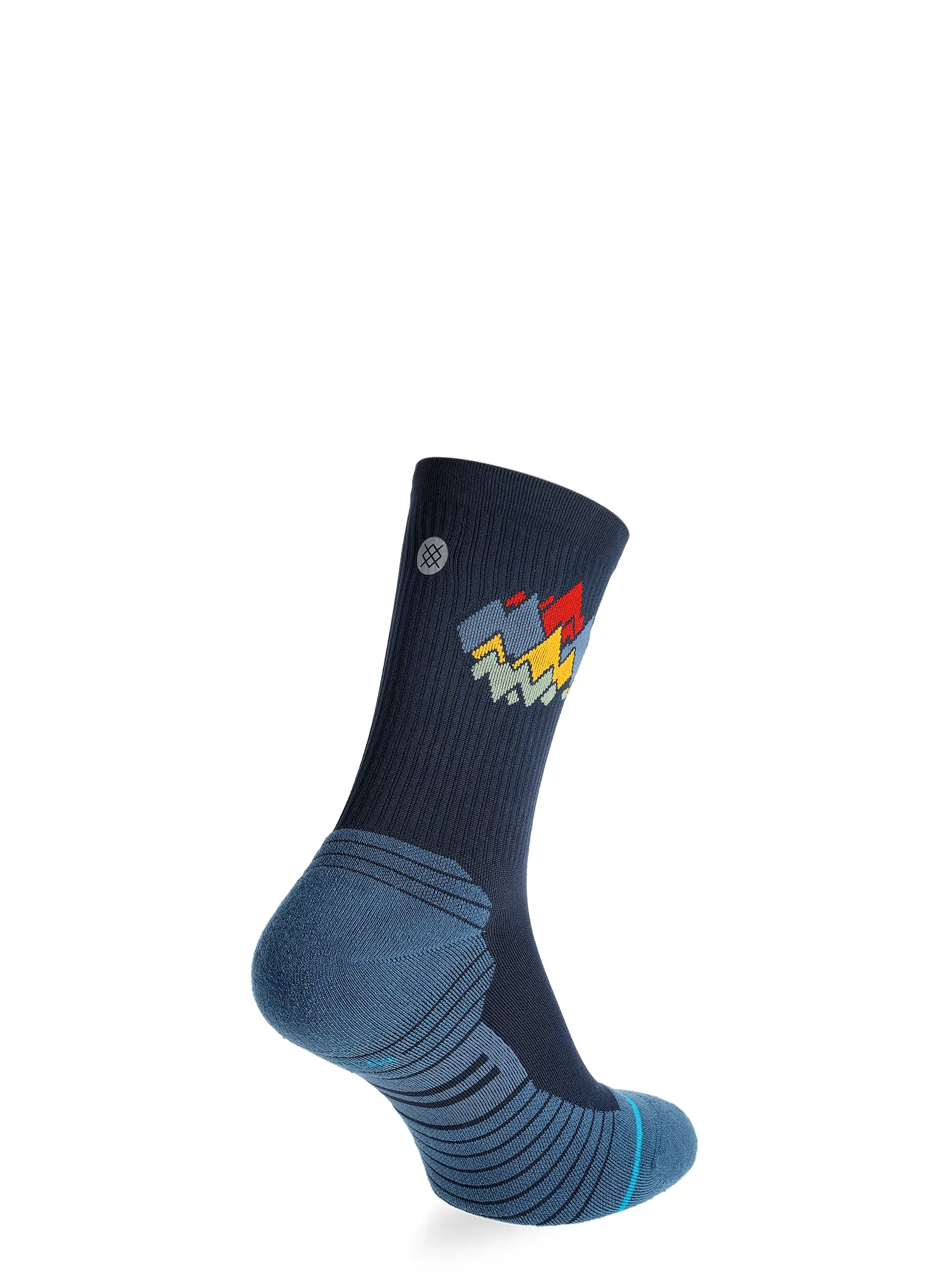 Шкарпетки туристичні Stance Peaks Ribbed Light Crew - navy