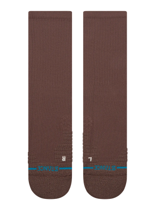 Шкарпетки туристичні Stance Solid Mid Ribbed Crew - brown