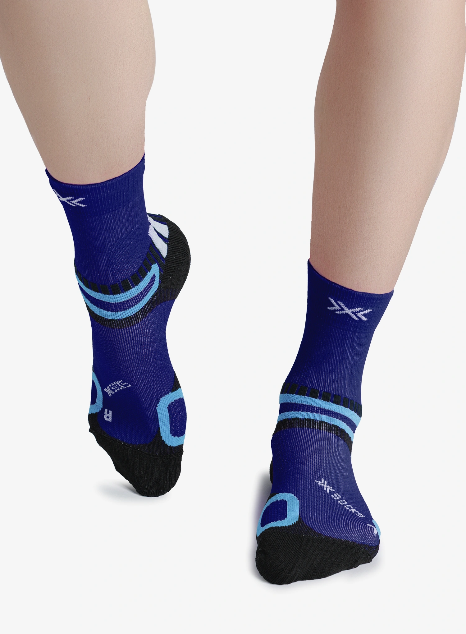 Шкарпетки туристичні X-Socks Hike Discover Ankle - marine