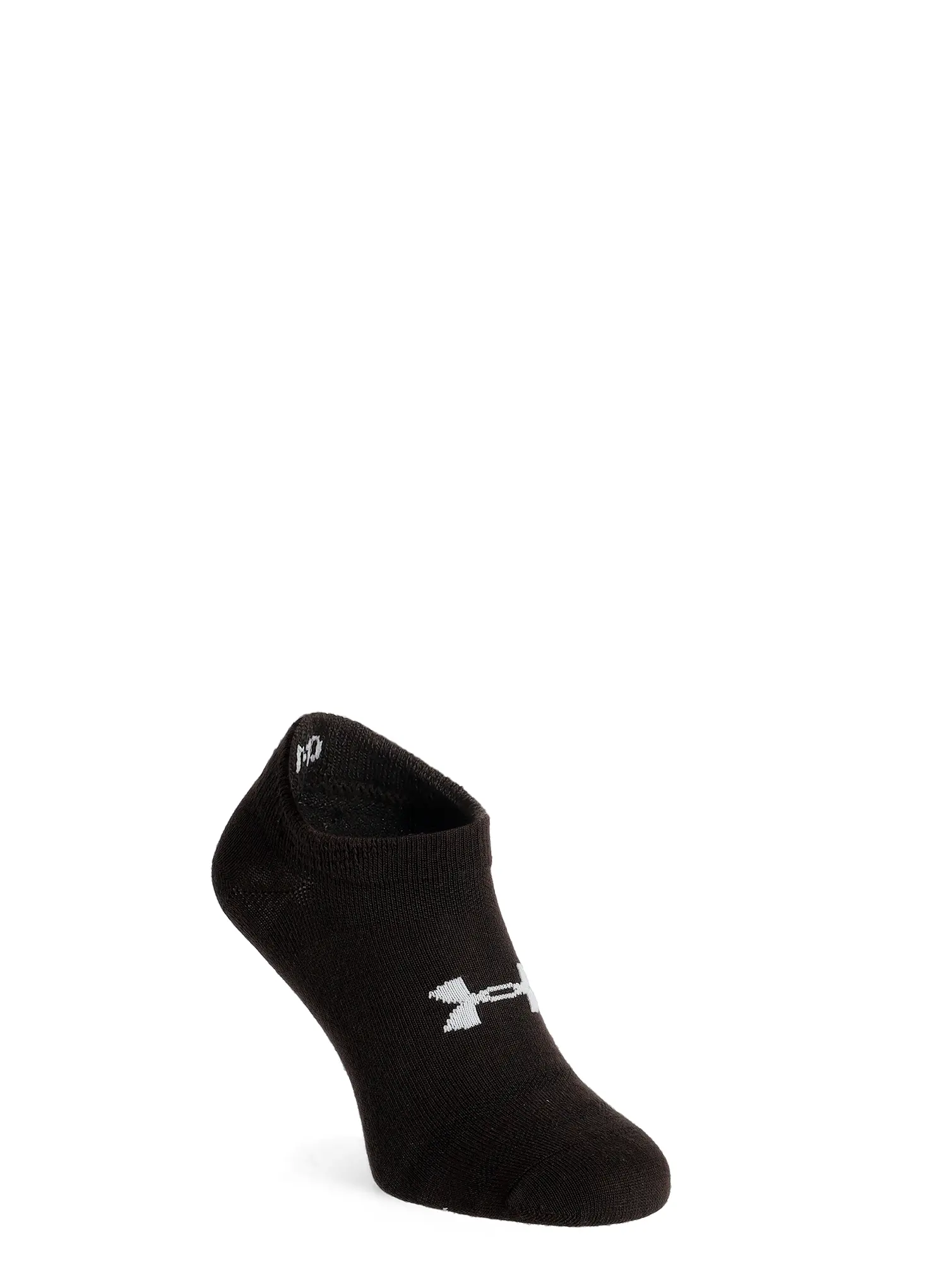 Шкарпетки Under Armour Essential 6-Pack No Show Socks - black/black/halo gray