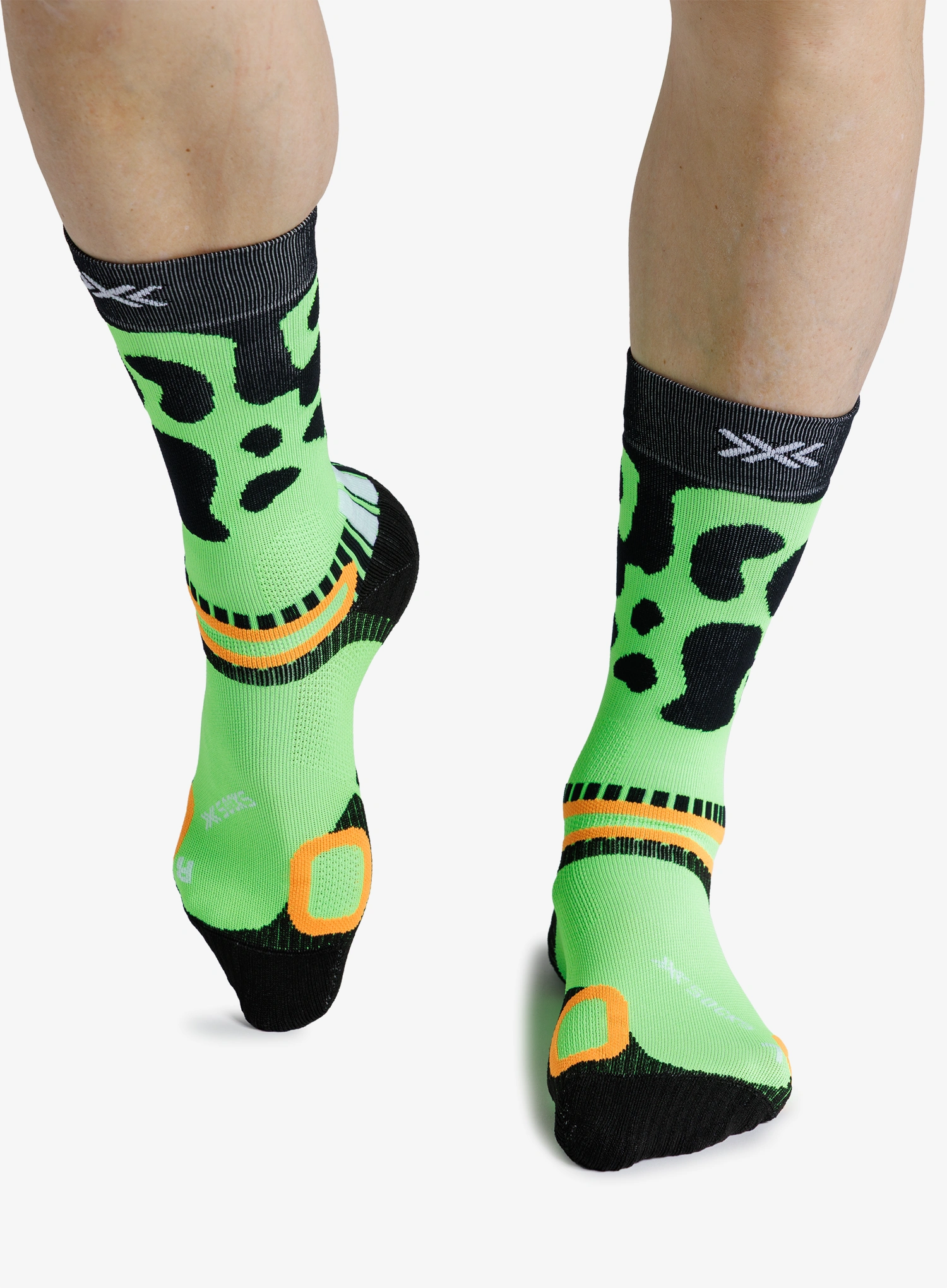 Шкарпетки X-Socks Hike Discover Crew - fluo green frog