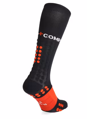 Шкарпетки для бігу Compressport Compression Full Socks Run - black