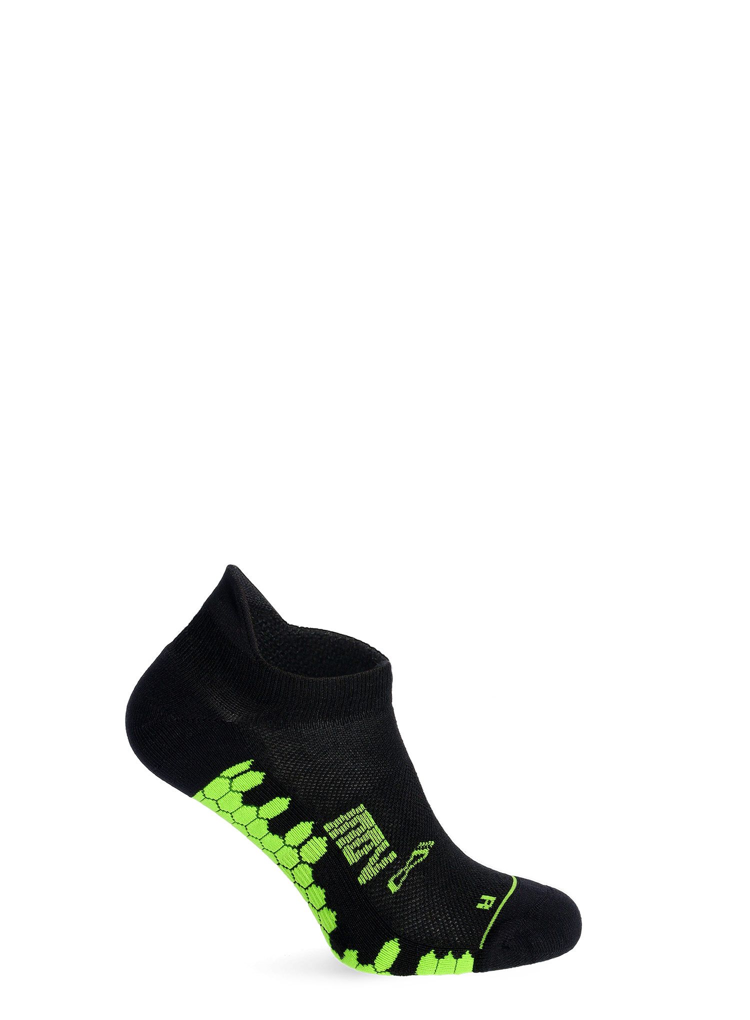 Шкарпетки для бігу Inov-8 Trailfly Ultra Sock Low - black/green