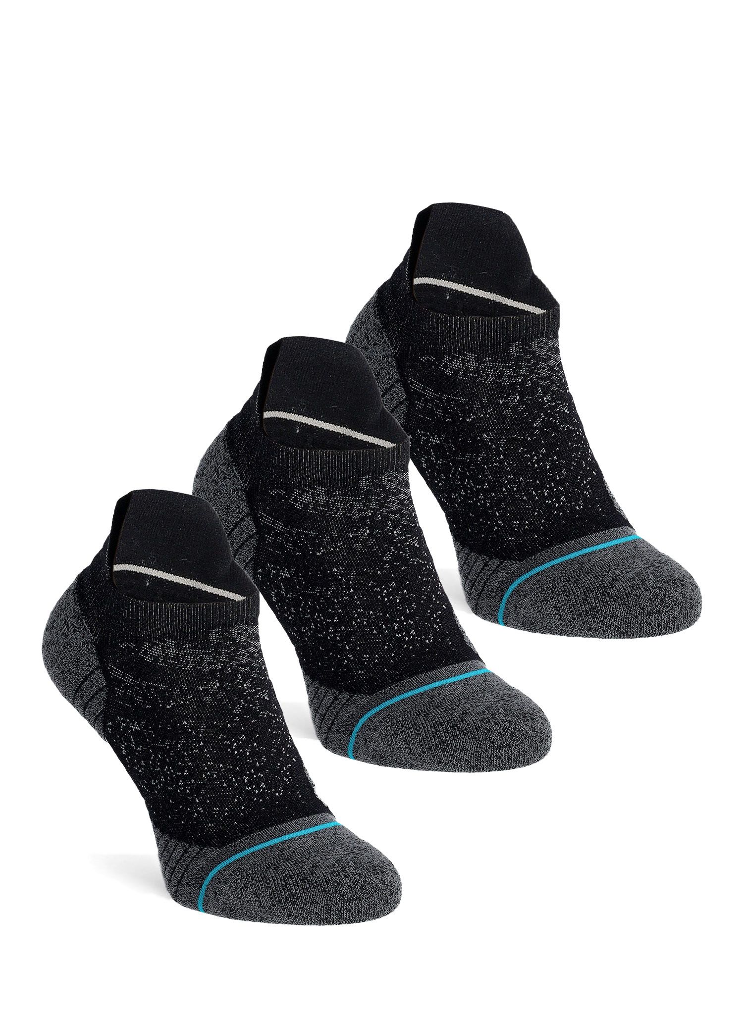 Шкарпетки для бігу Stance Run Tab ST 3 Pack - black