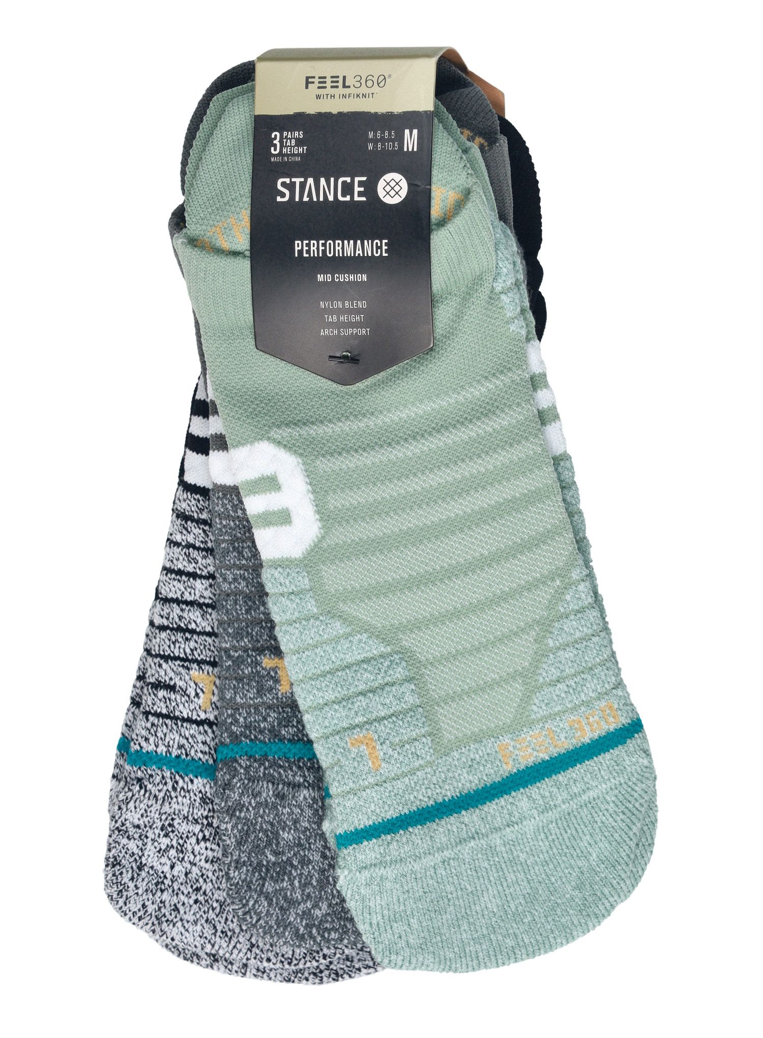 Шкарпетки для бігу Stance Versa Tab - multi