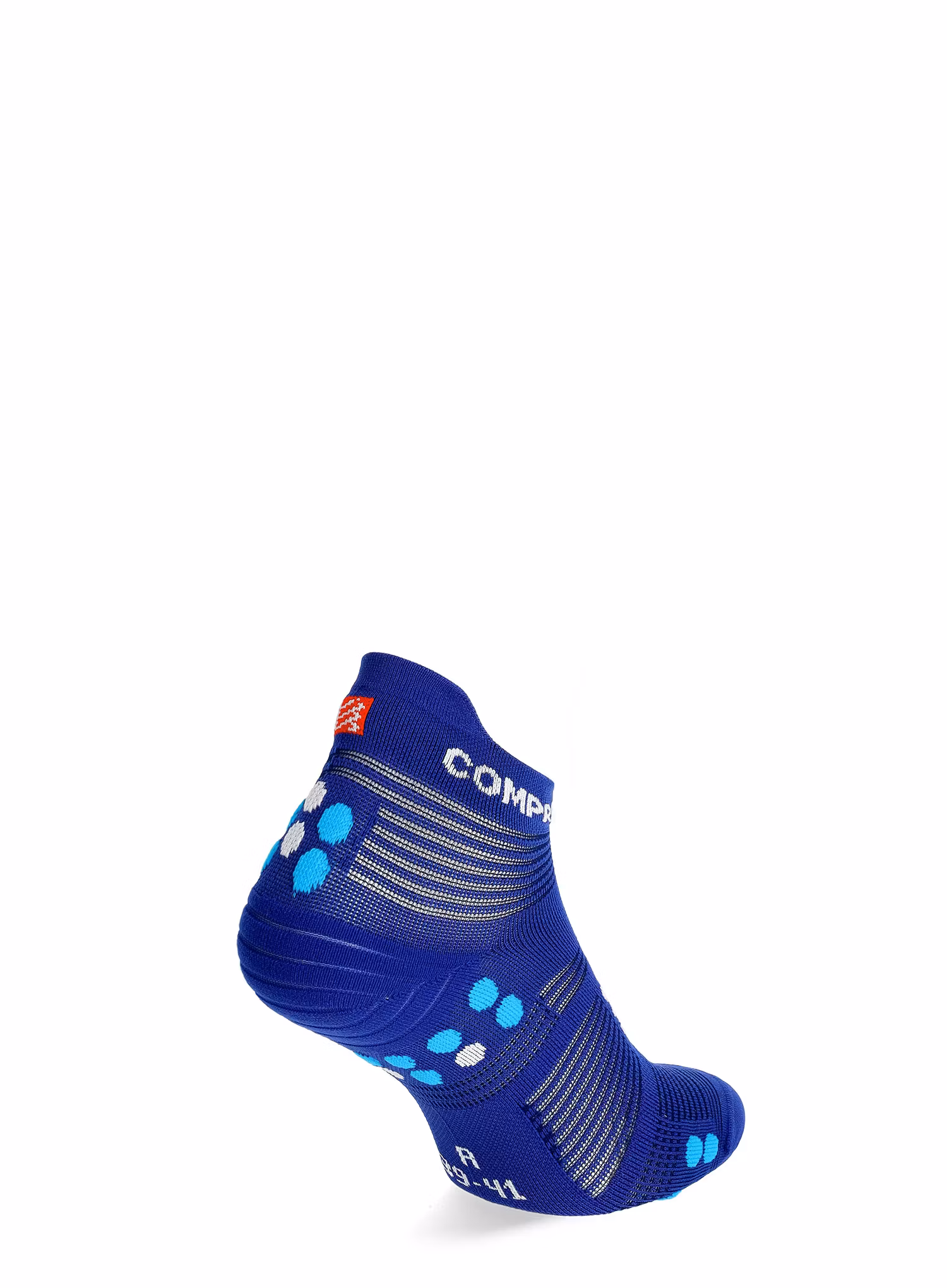 Шкарпетки Compressport Pro Racing Socks v4.0 Run Low - sodalite/fluo blue