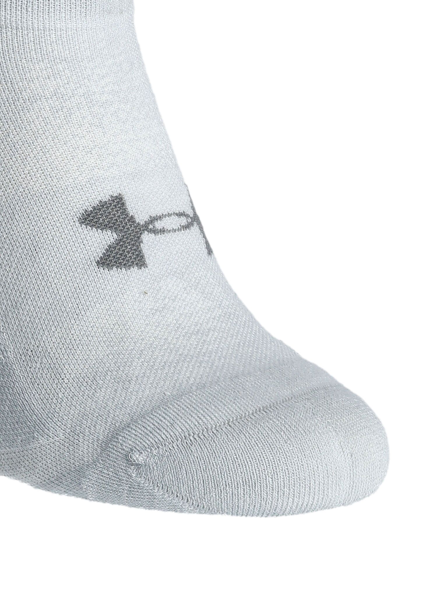 Шкарпетки для бігу Under Armour ArmourDry Run No Show - white/halo gray/mod gray