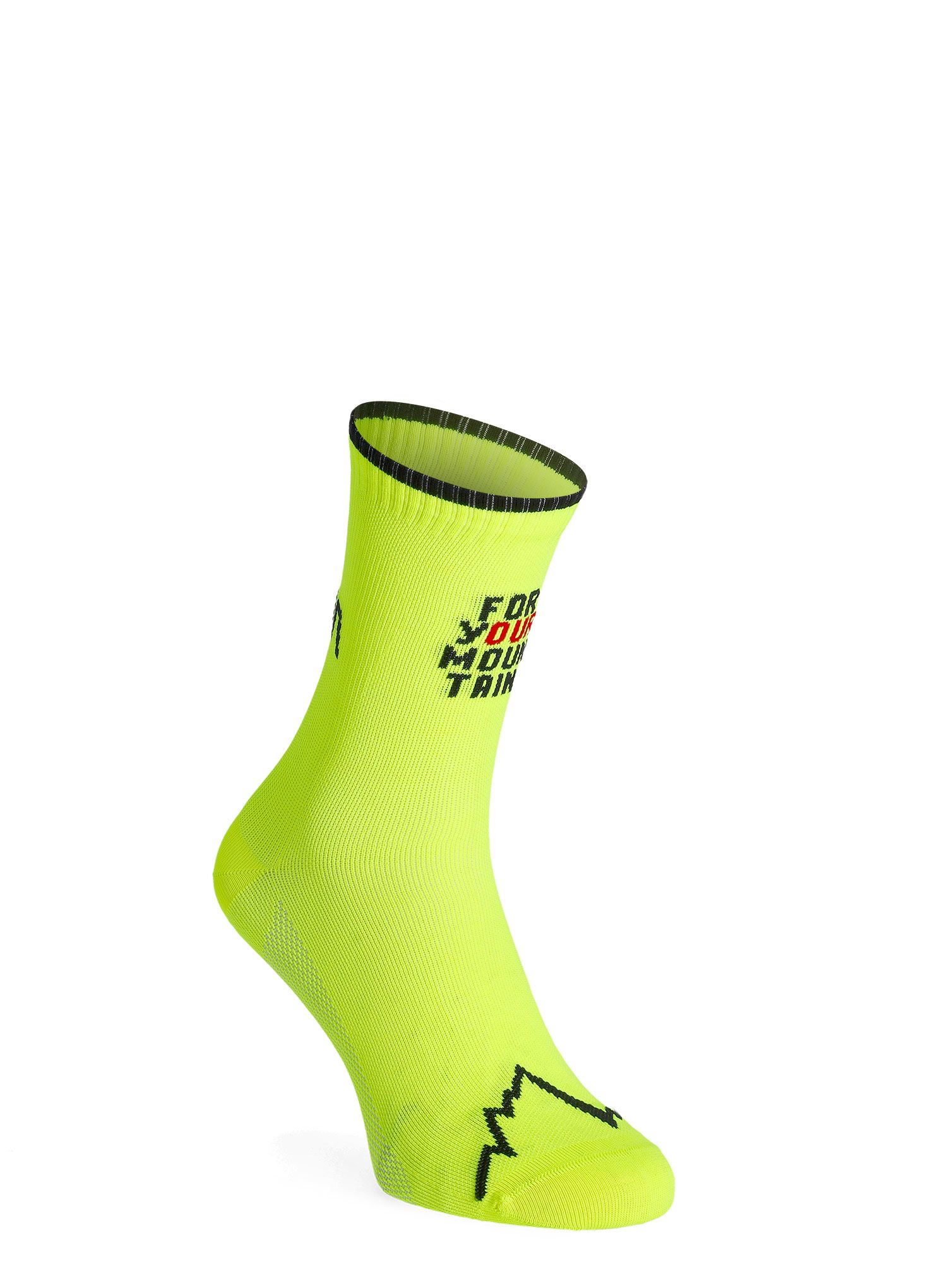 Шкарпетки La Sportiva For Your Mountain Socks - black/neon