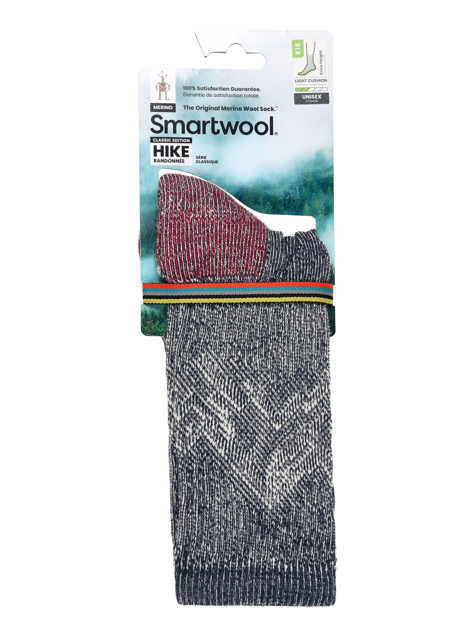 Шкарпетки SmartWool Classic Hike Light Cushion Mountain Pattern - navy