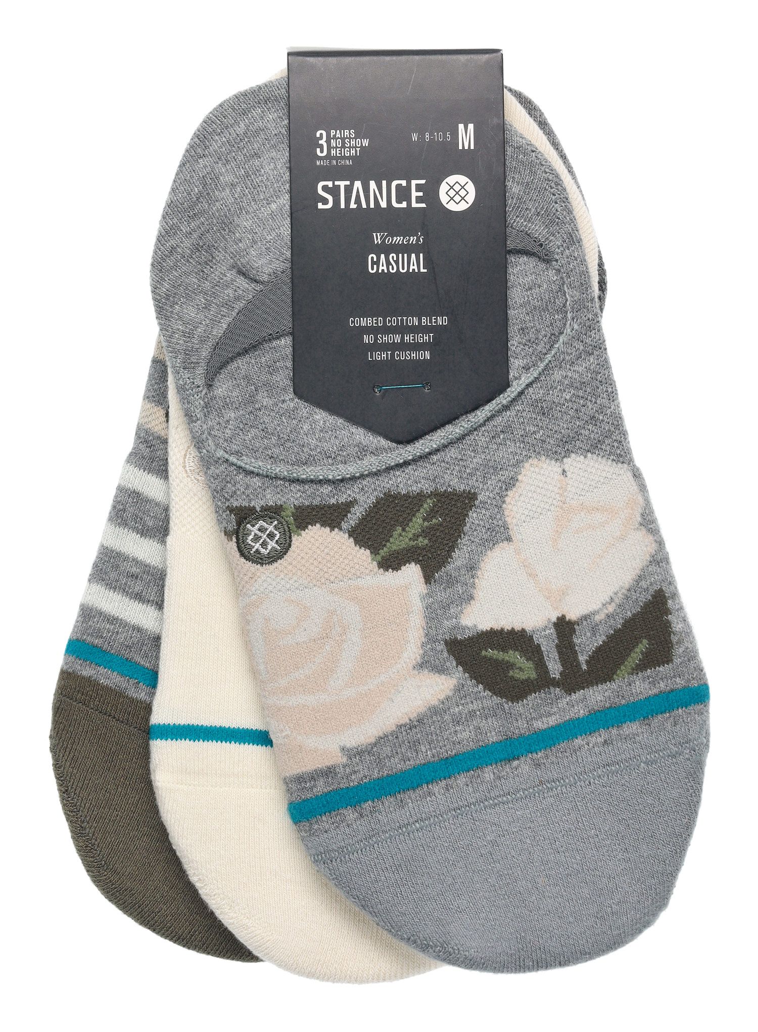Шкарпетки туристичні Stance Fleur 3 Pack - multi