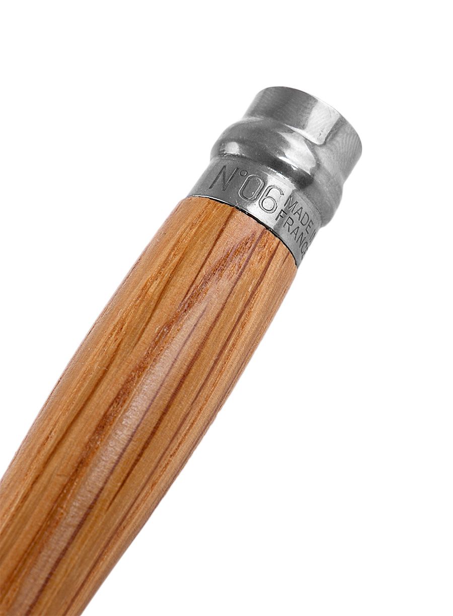 Ніж туристичний Opinel No.06 Inox Lux - oak