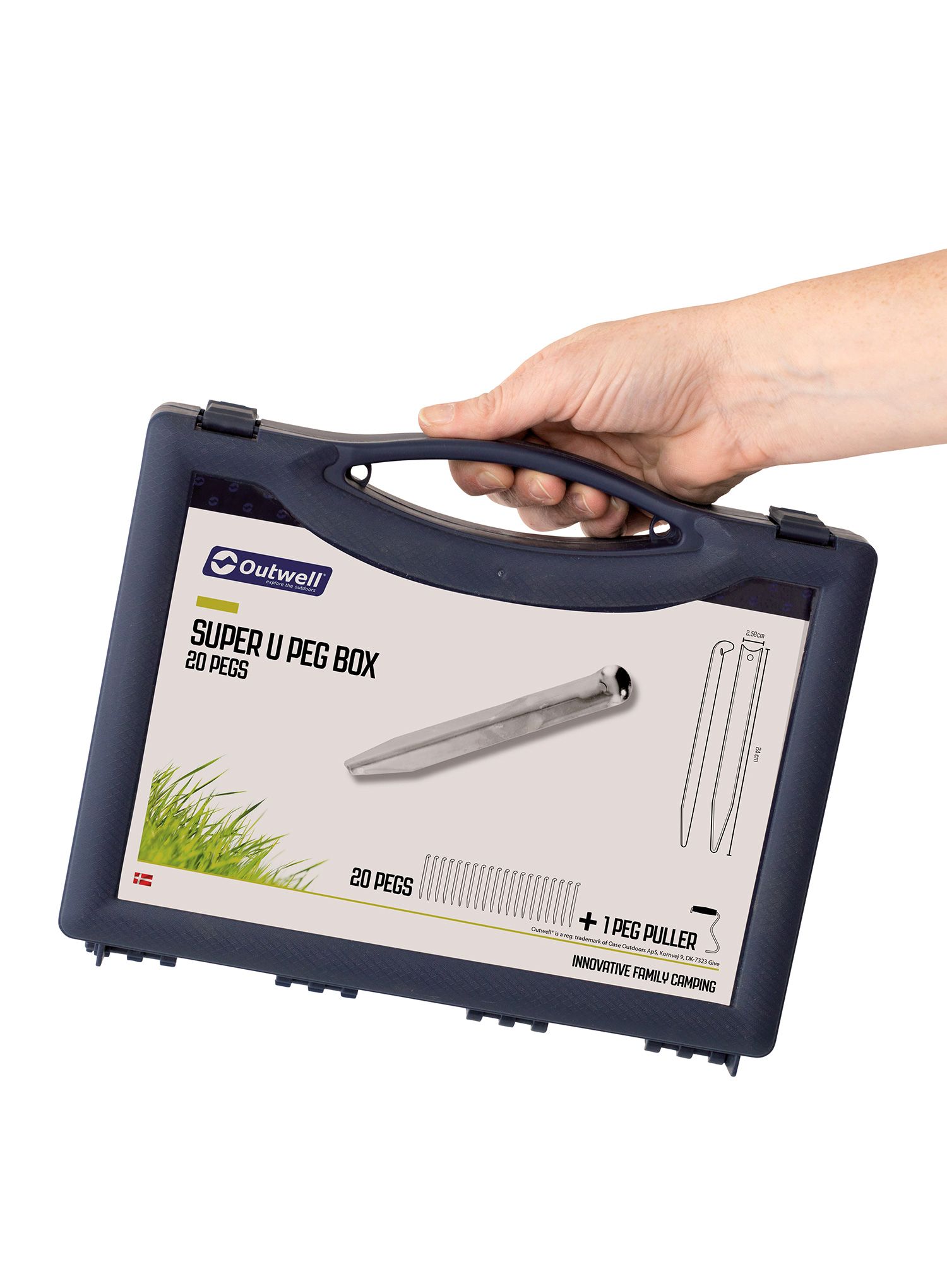 Кілочки для намету Outwell Super U-Peg Box